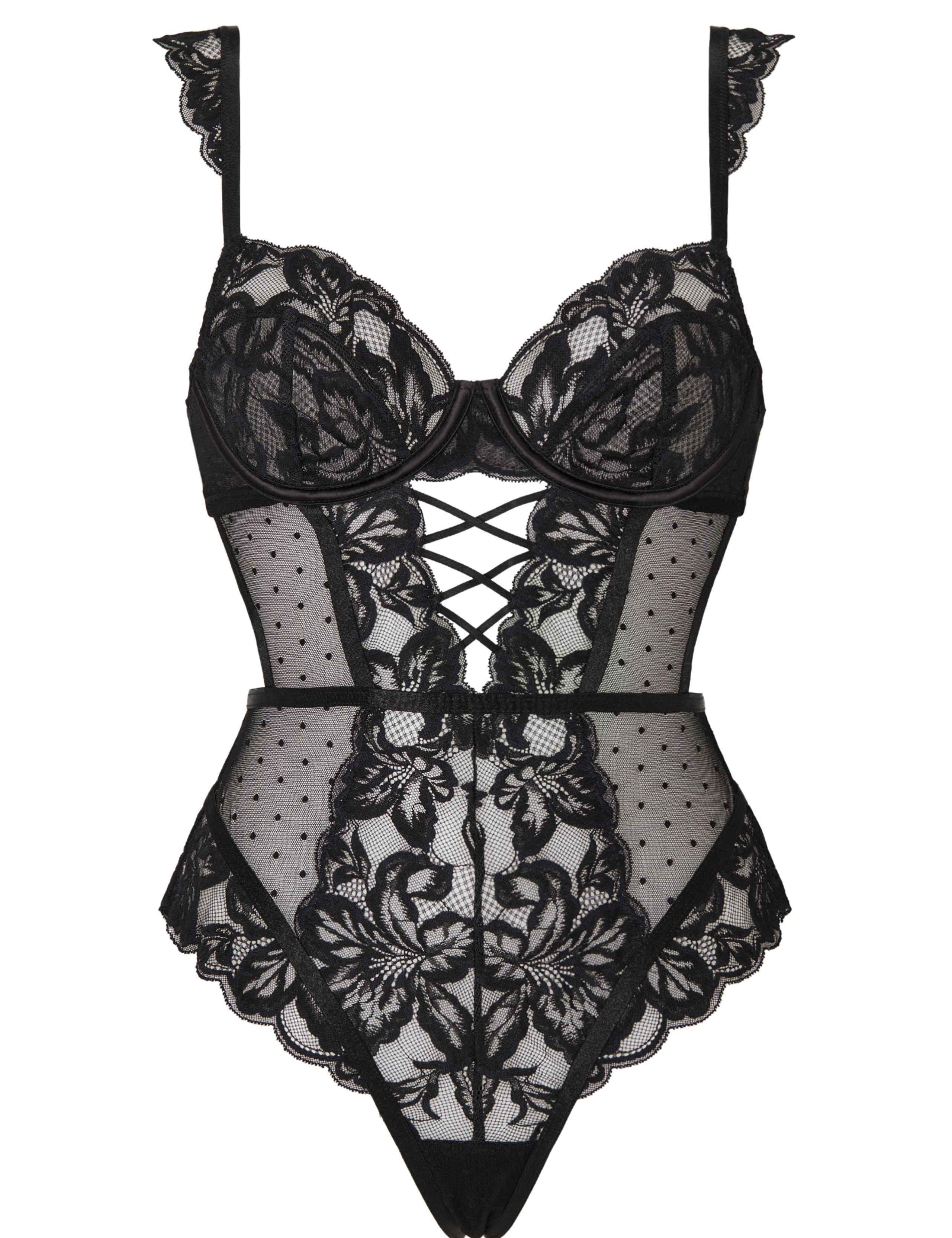 Lace Spot Print Body 2 of 6