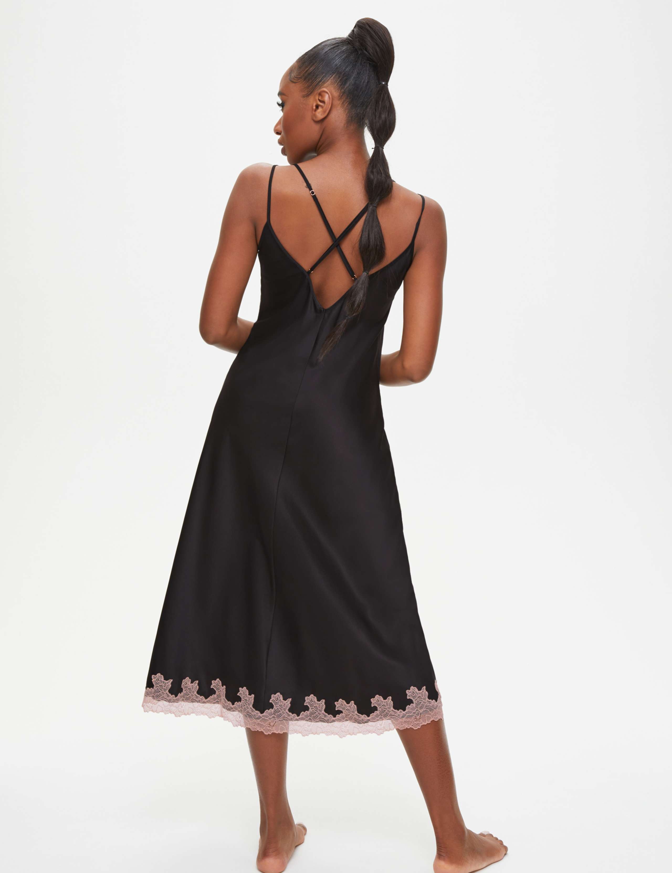 Lace Trim Chemise 4 of 4