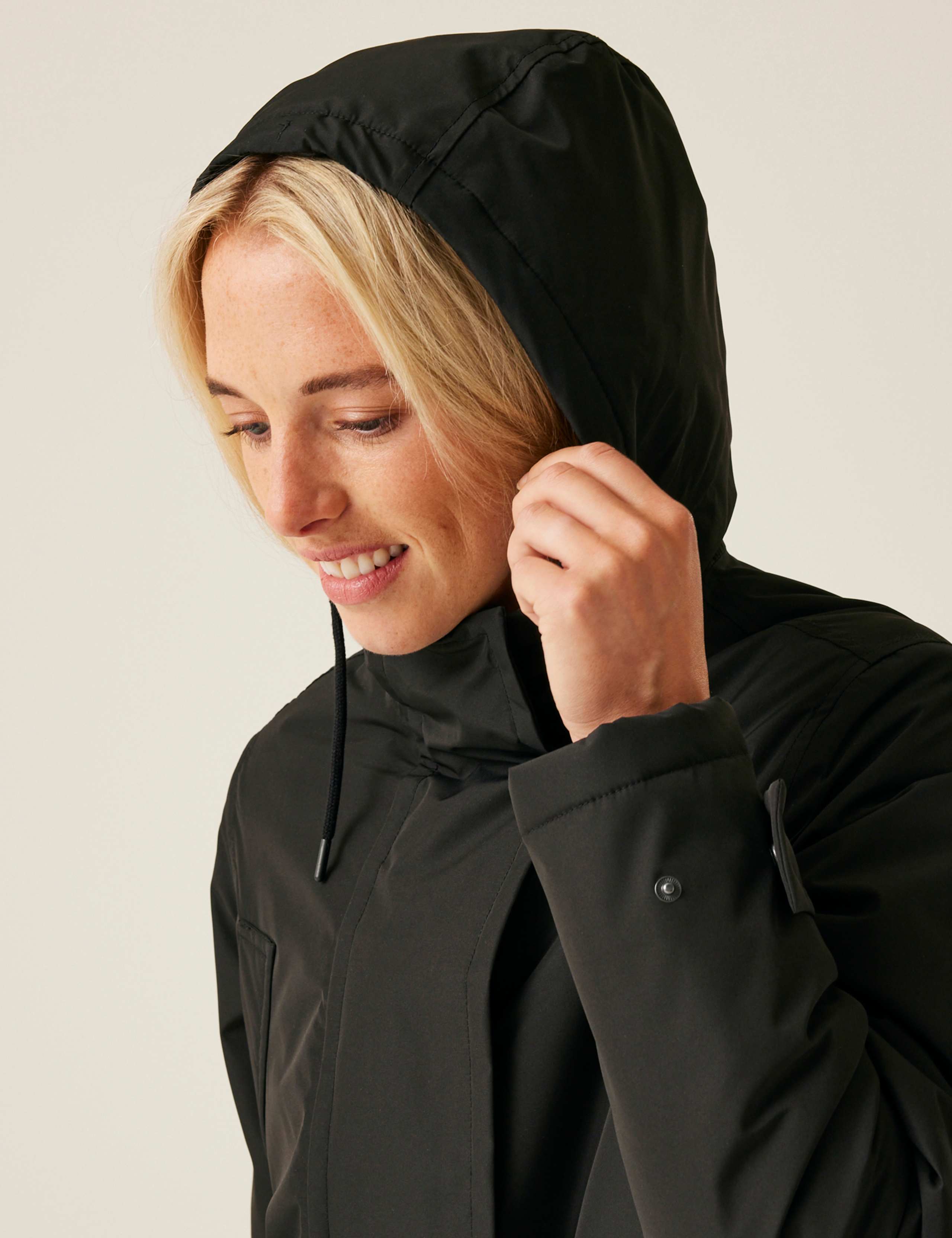 Orla Kiely Waterproof Hooded Longline Coat 7 of 9