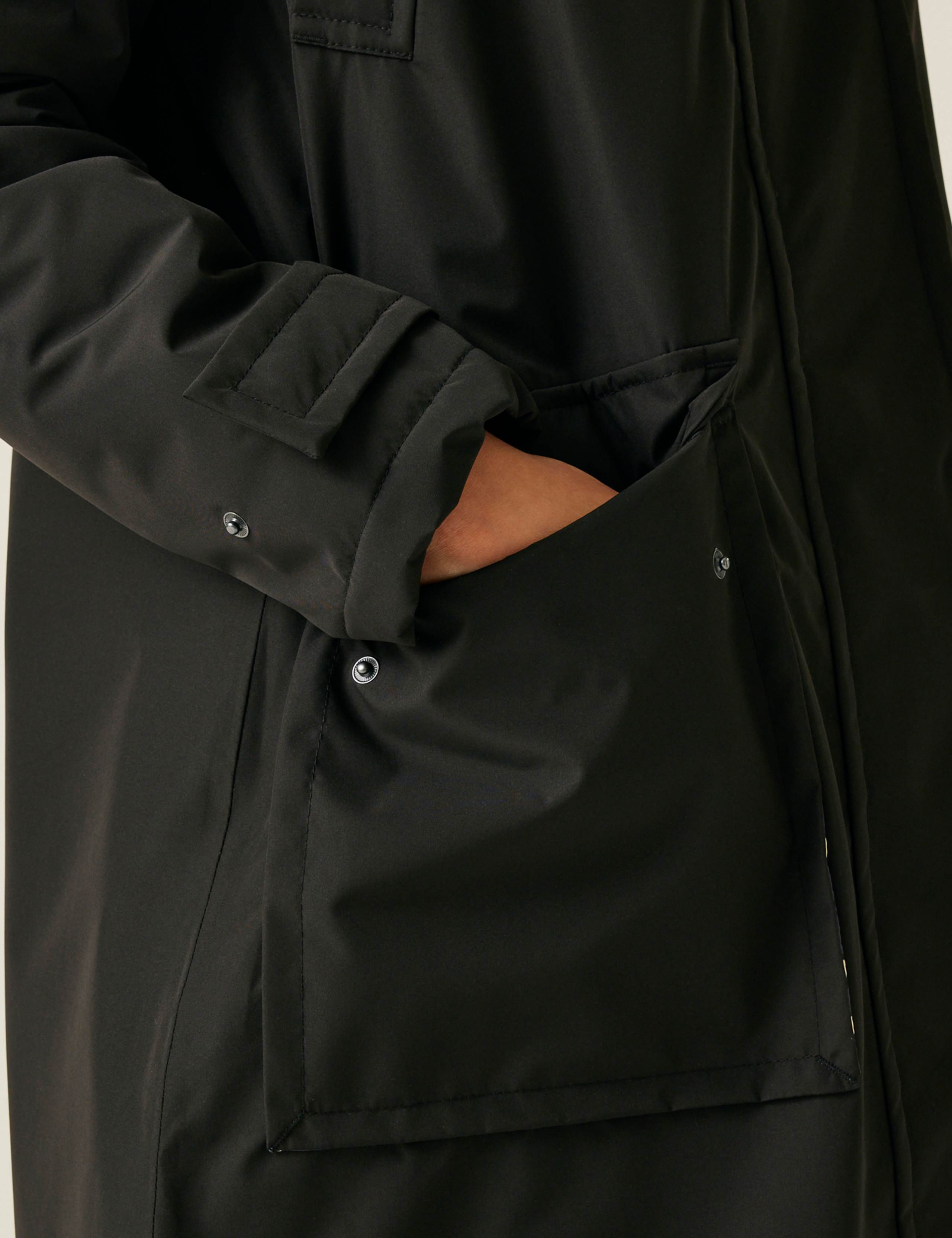 Orla Kiely Waterproof Hooded Longline Coat 9 of 9
