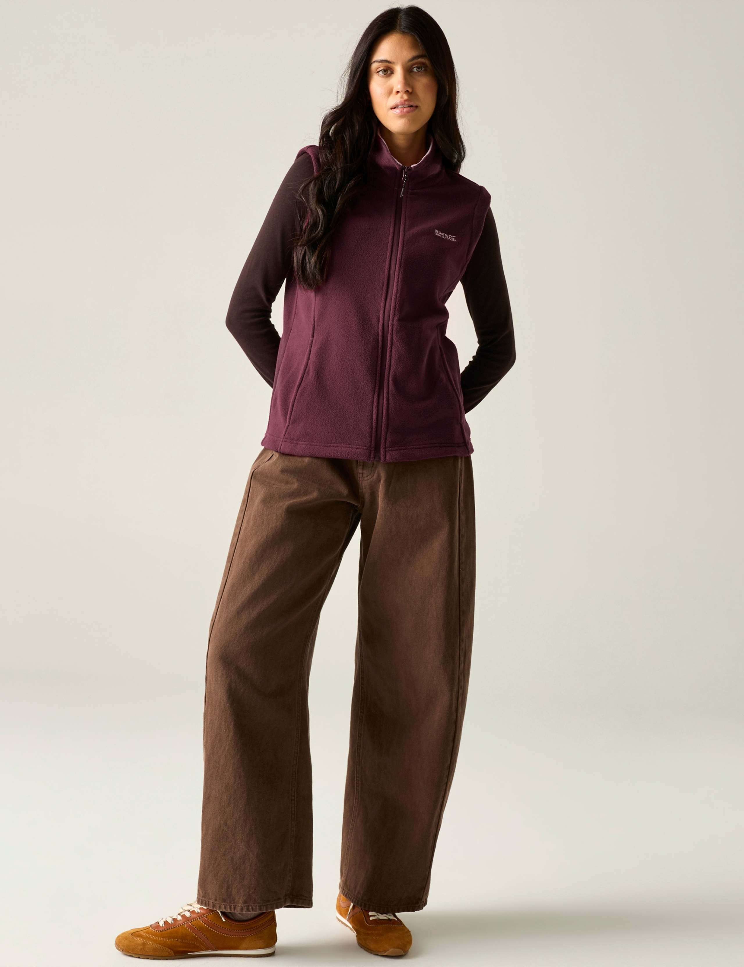 Sweetness Fleece Funnel Neck Zip Up Gilet 3 of 6