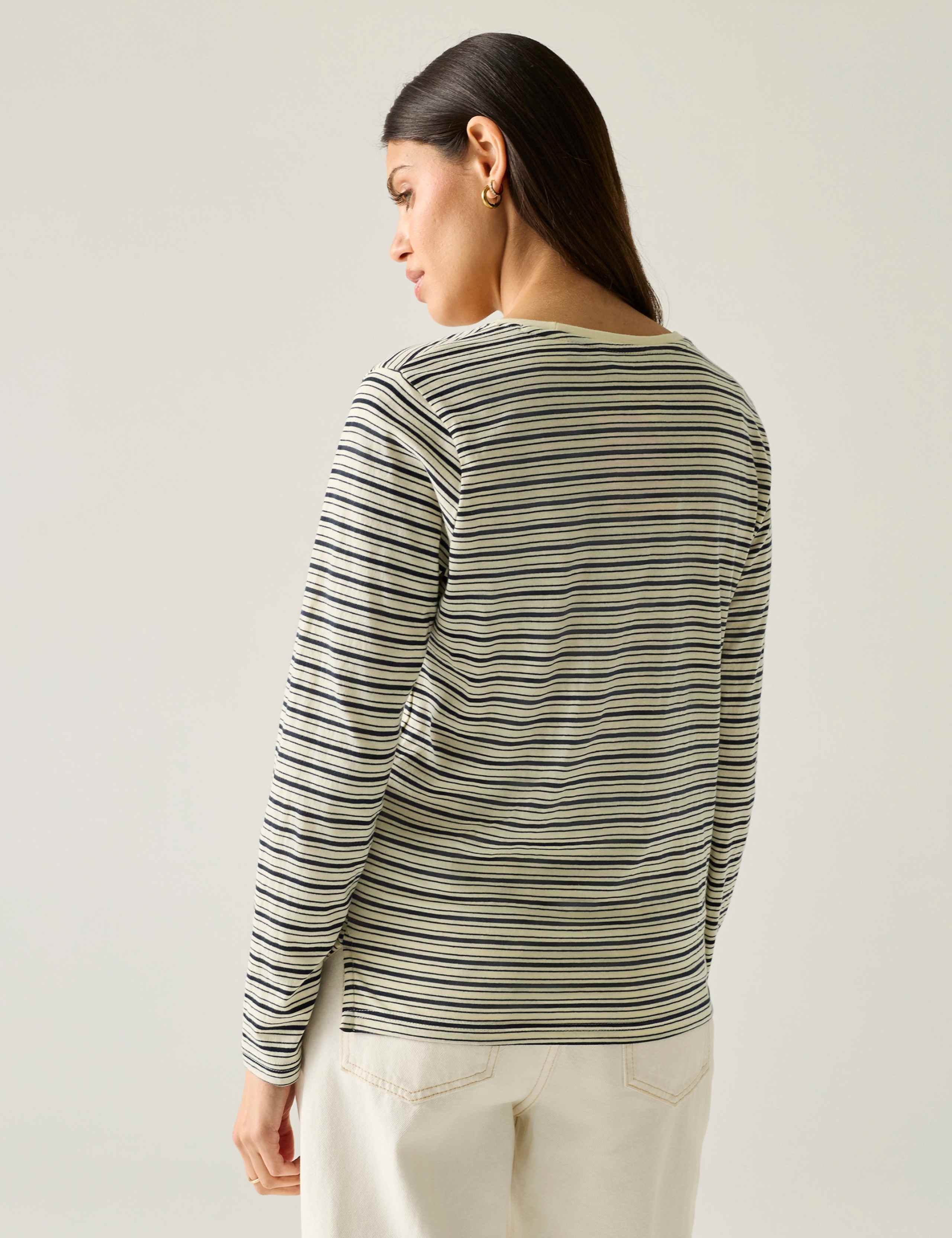 Federica Jersey Striped Top 6 of 7