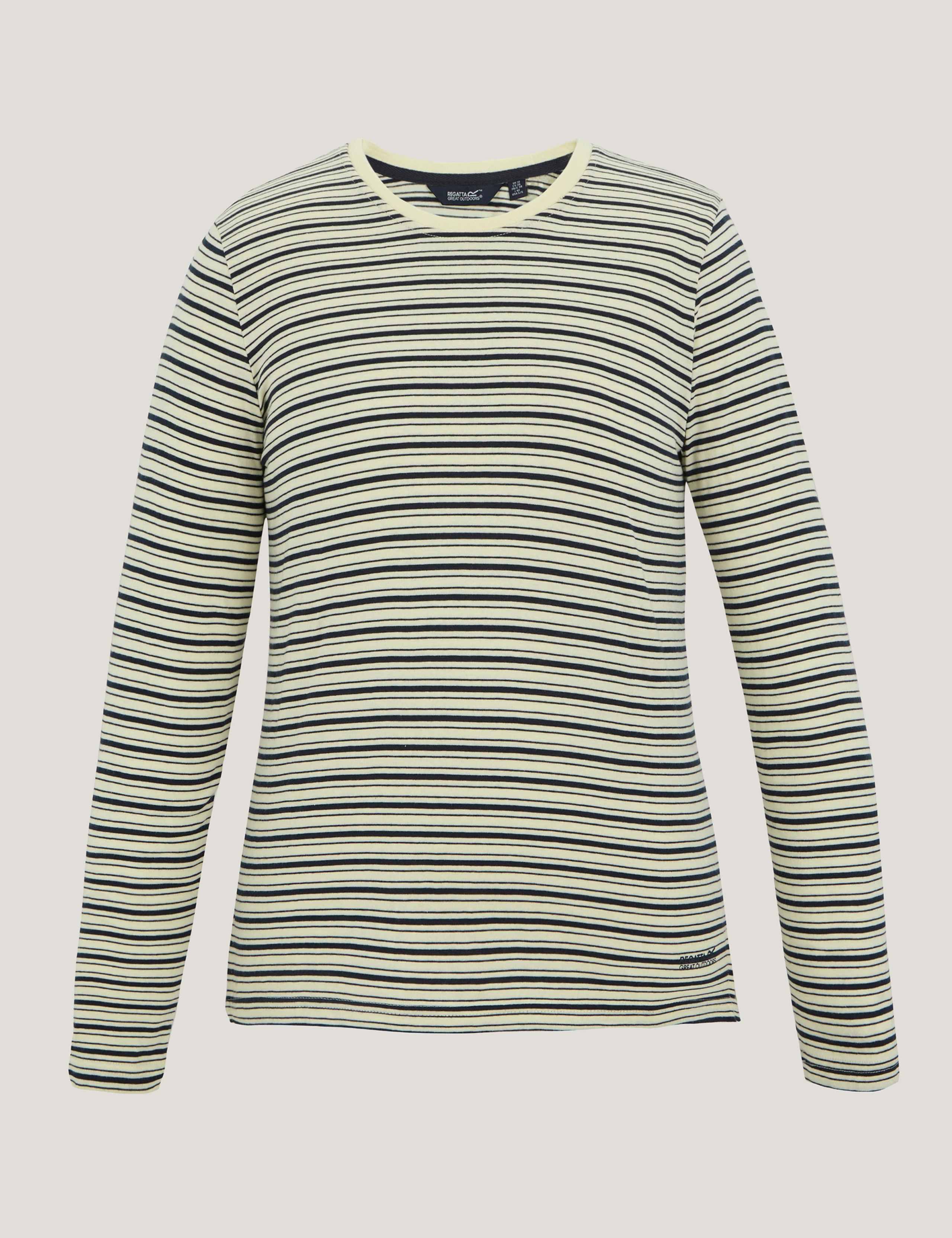 Federica Jersey Striped Top 2 of 7