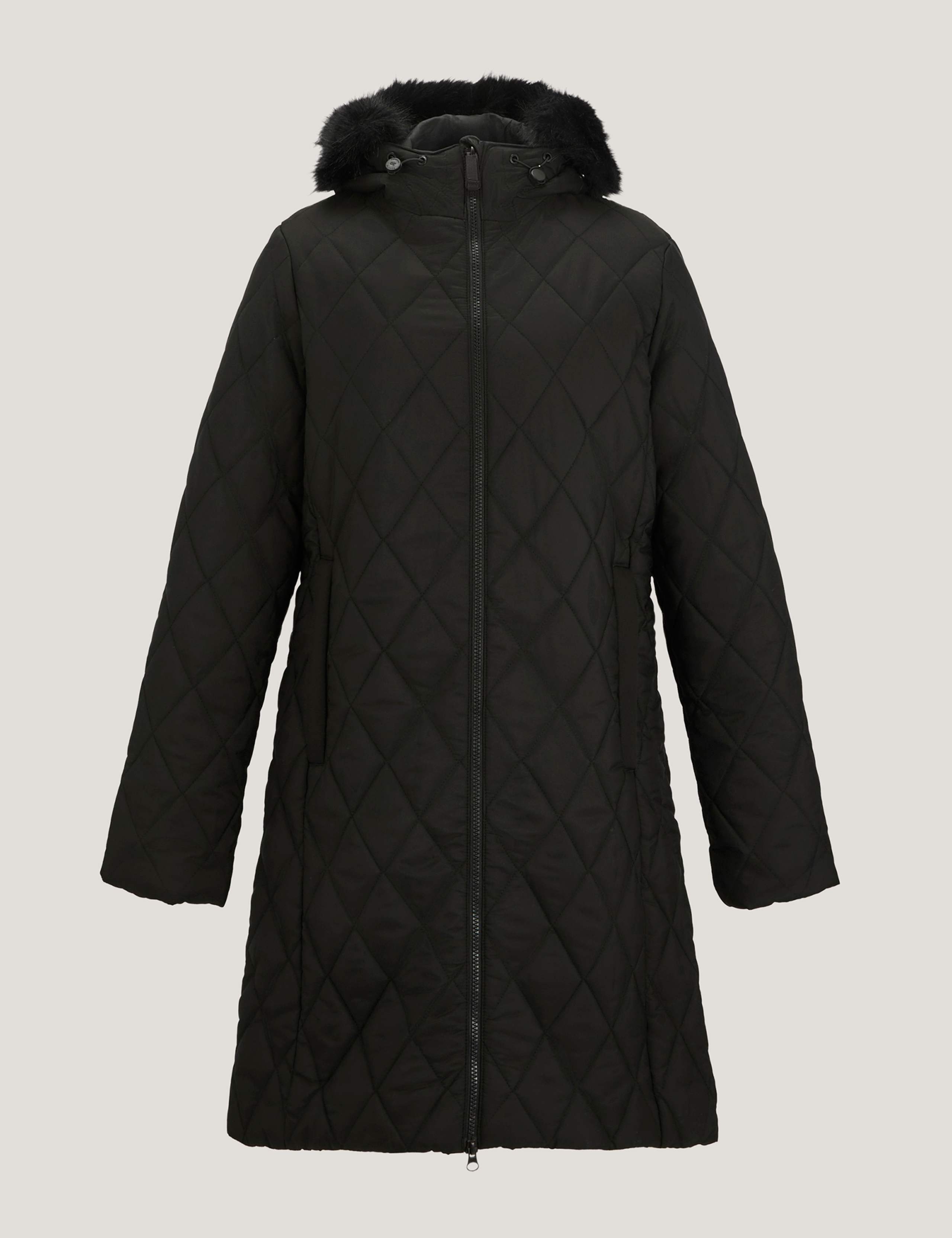 Fionne Water Repellent Quilted Hooded Jacket 2 of 7