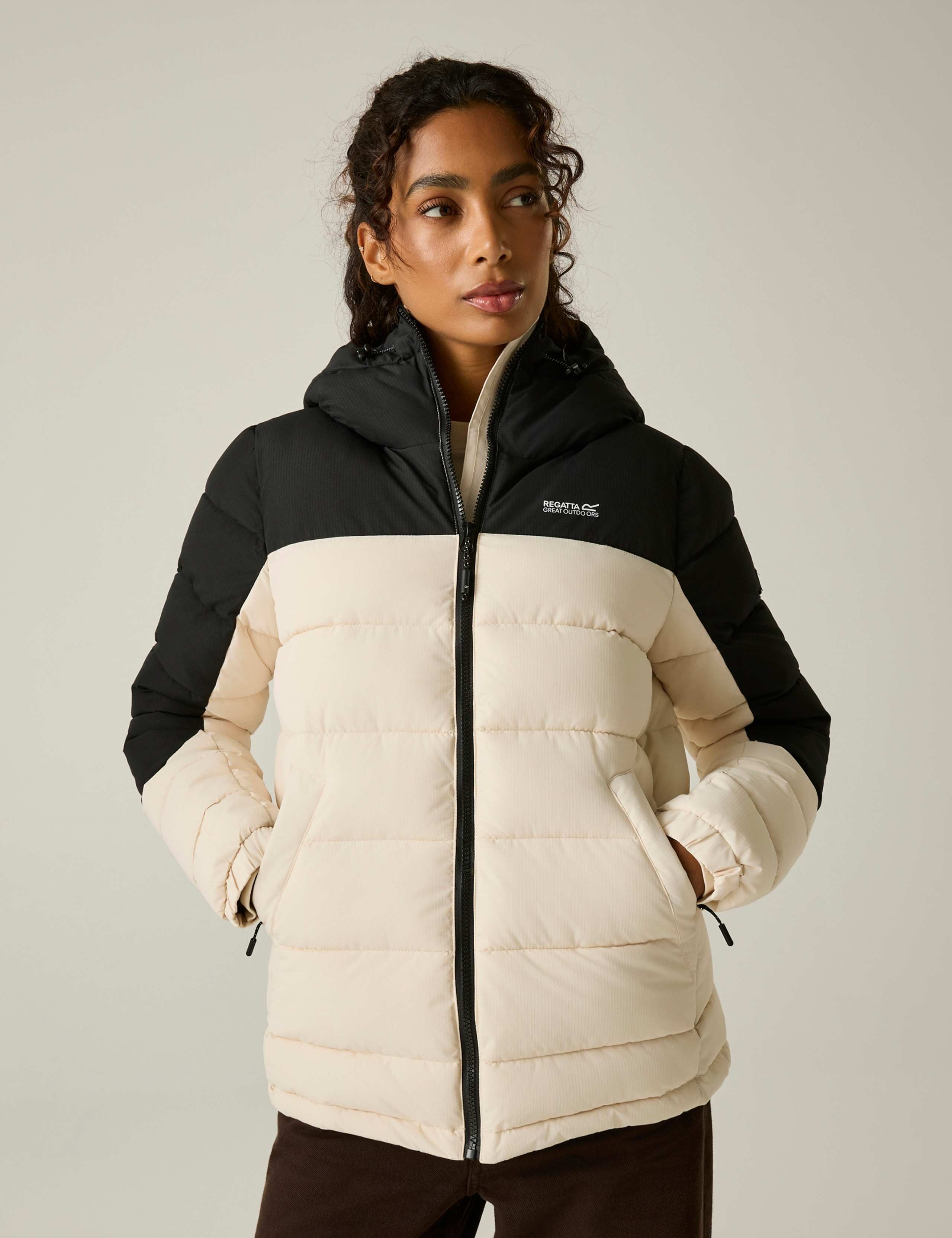 Aldthorn Hooded Quilted Padded Jacket 3 of 8