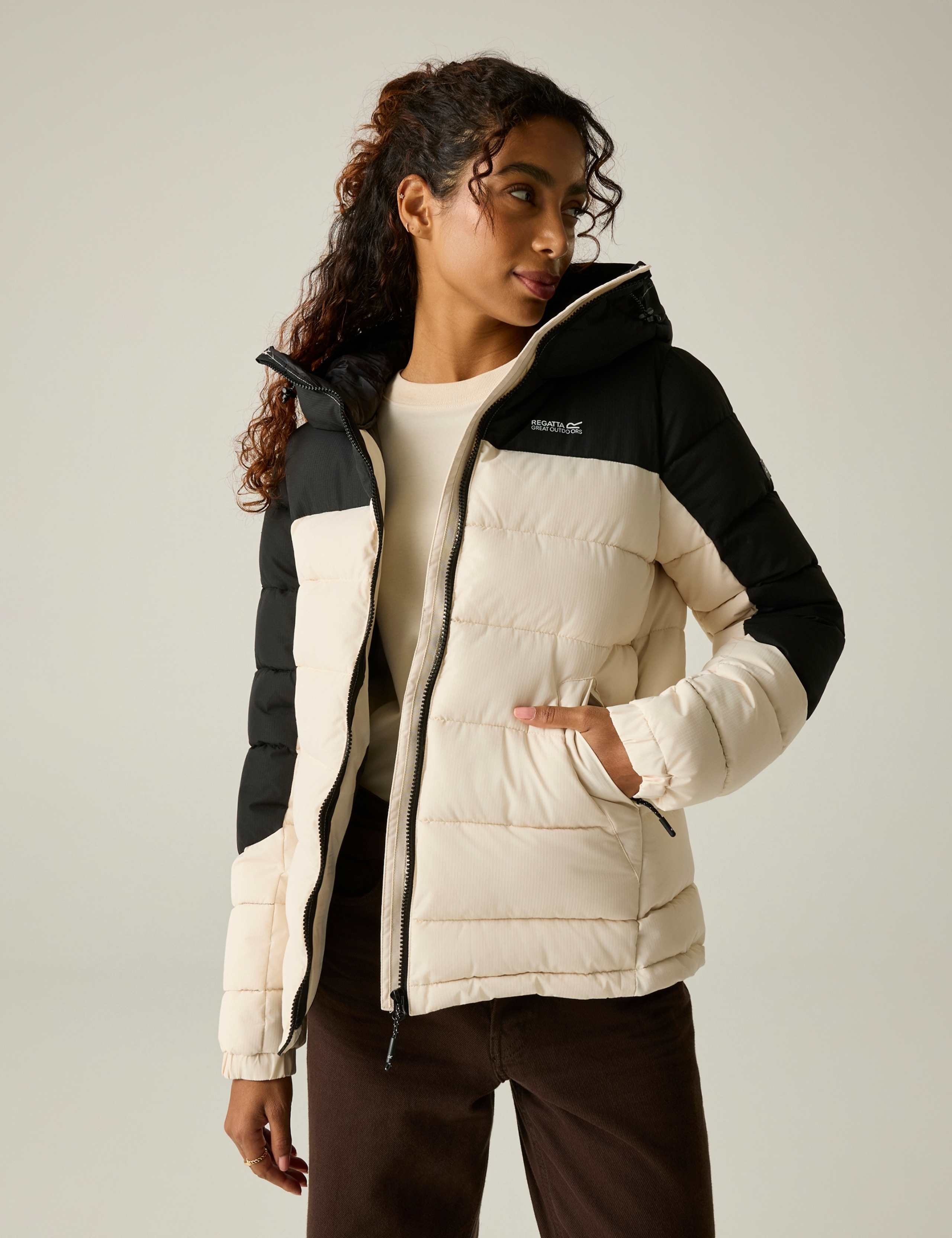 Aldthorn Hooded Quilted Padded Jacket 5 of 8
