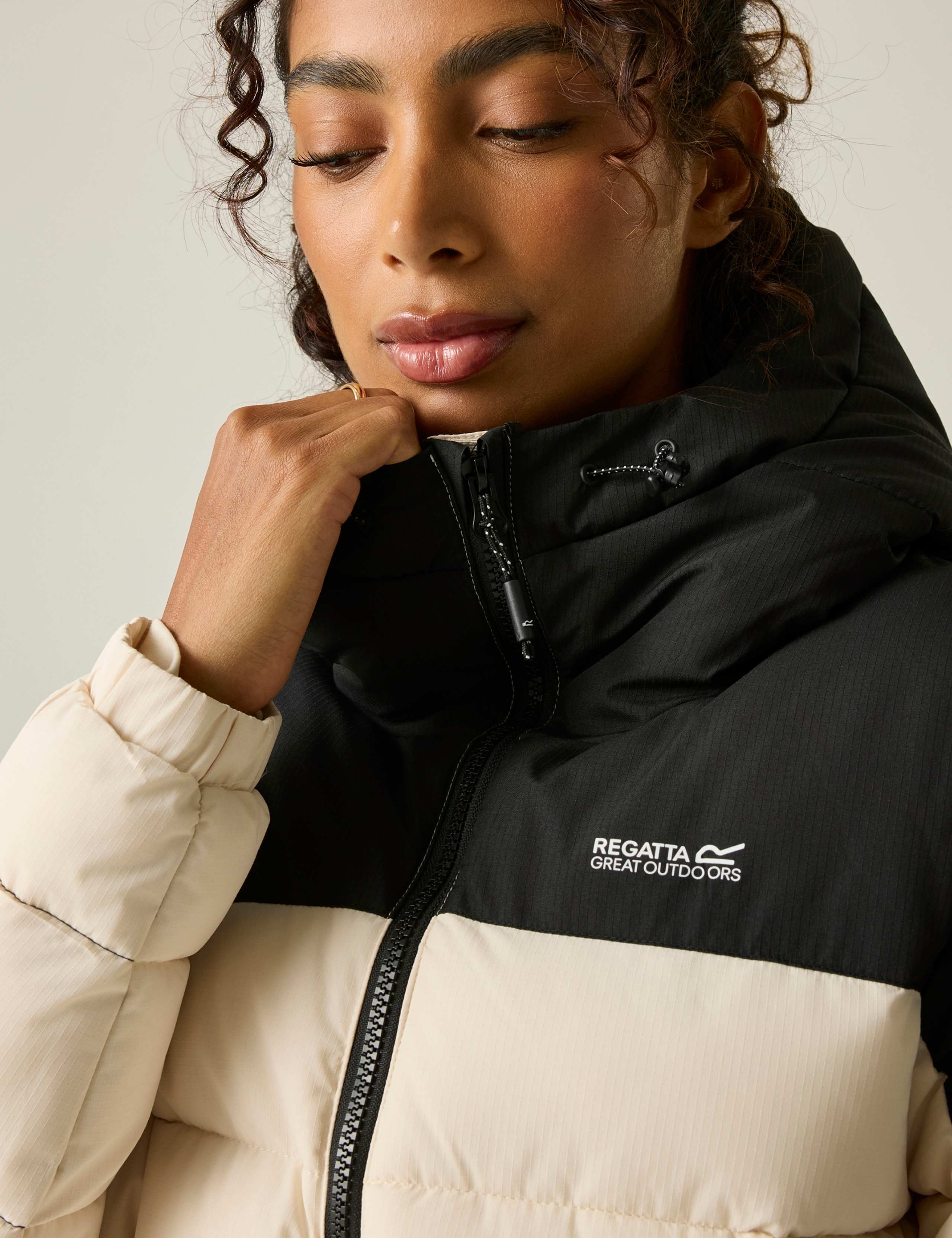 Aldthorn Hooded Quilted Padded Jacket 6 of 8