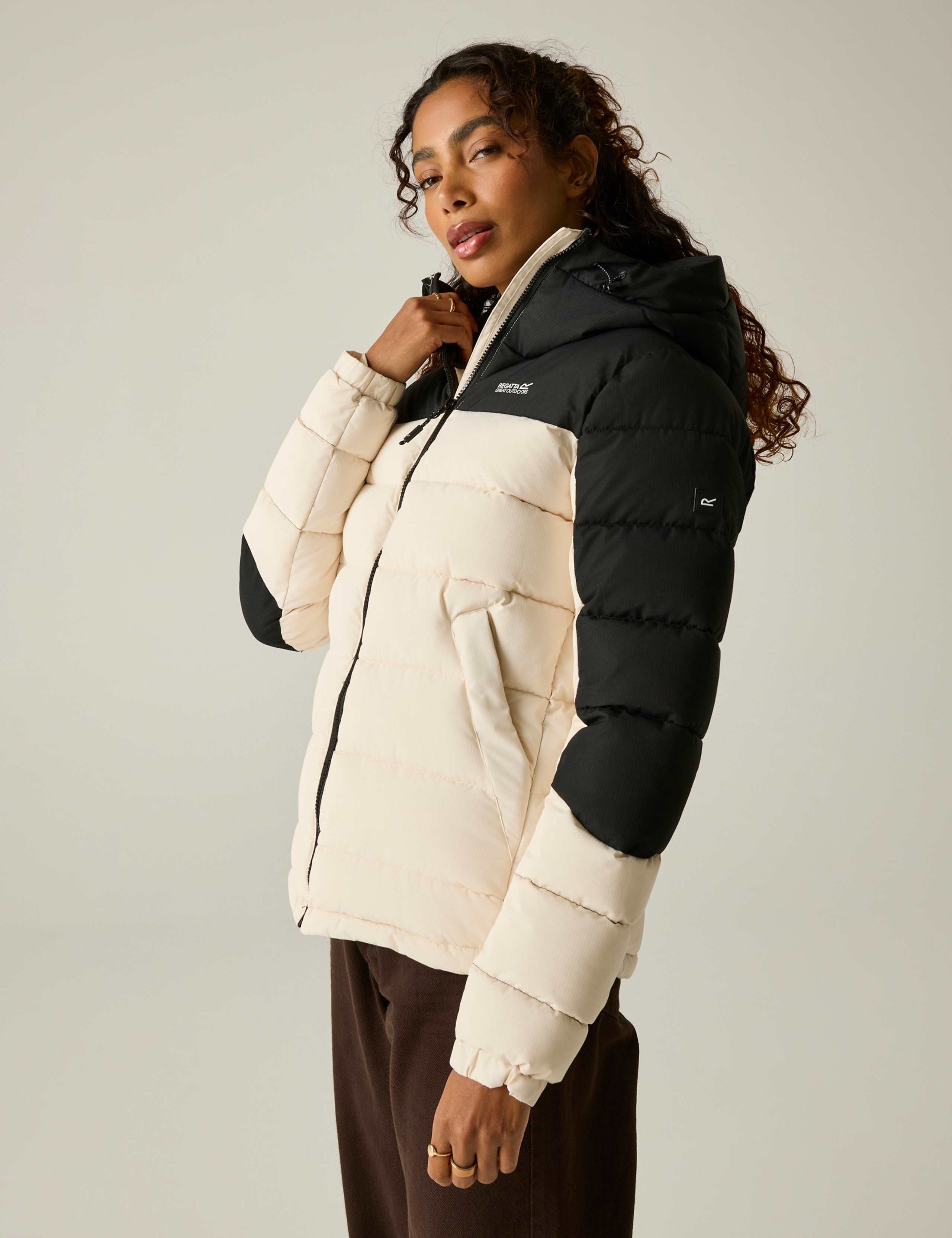 Aldthorn Hooded Quilted Padded Jacket 7 of 8