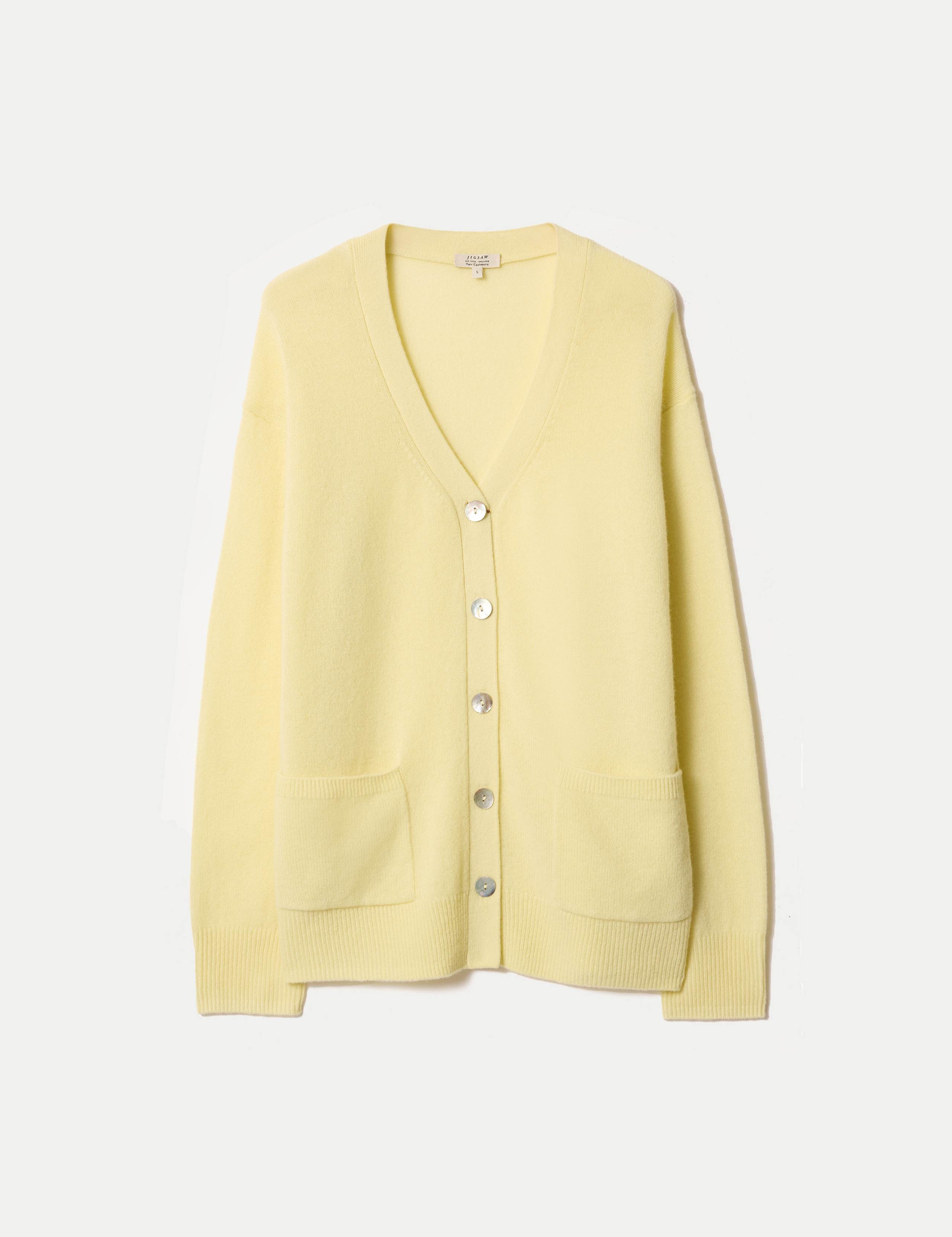 Pure Cashmere V-Neck Longline Cardigan 2 of 5
