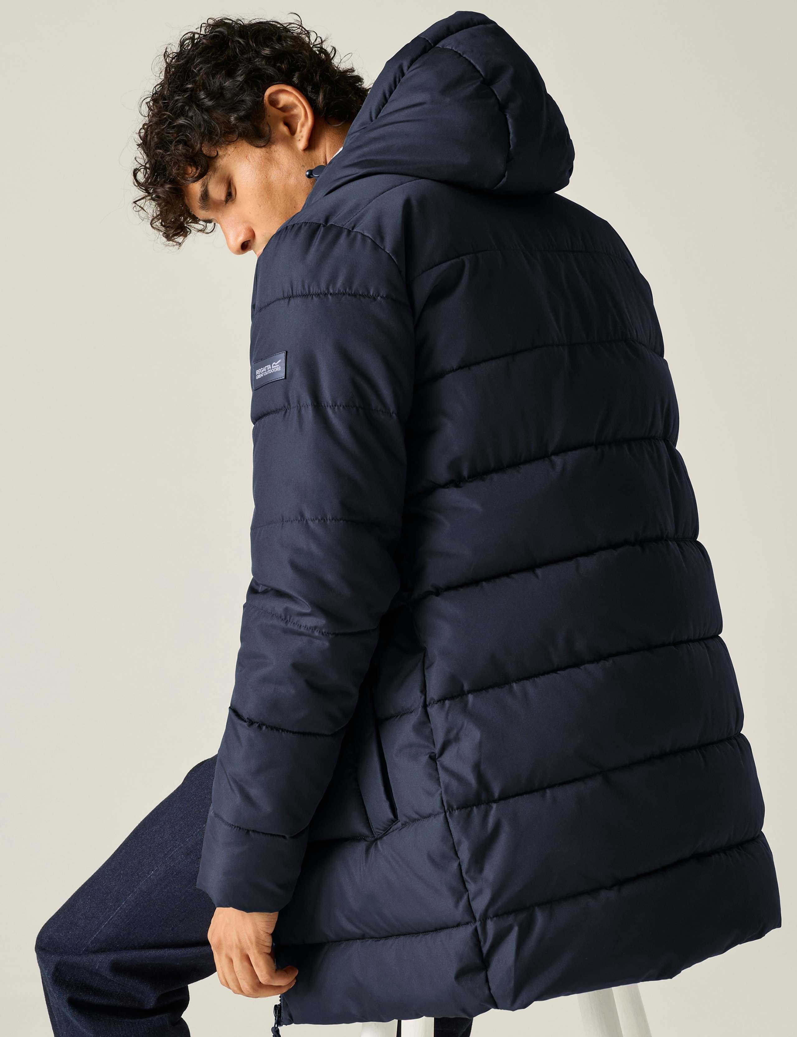 Hooded Padded Puffer Jacket 3 of 7
