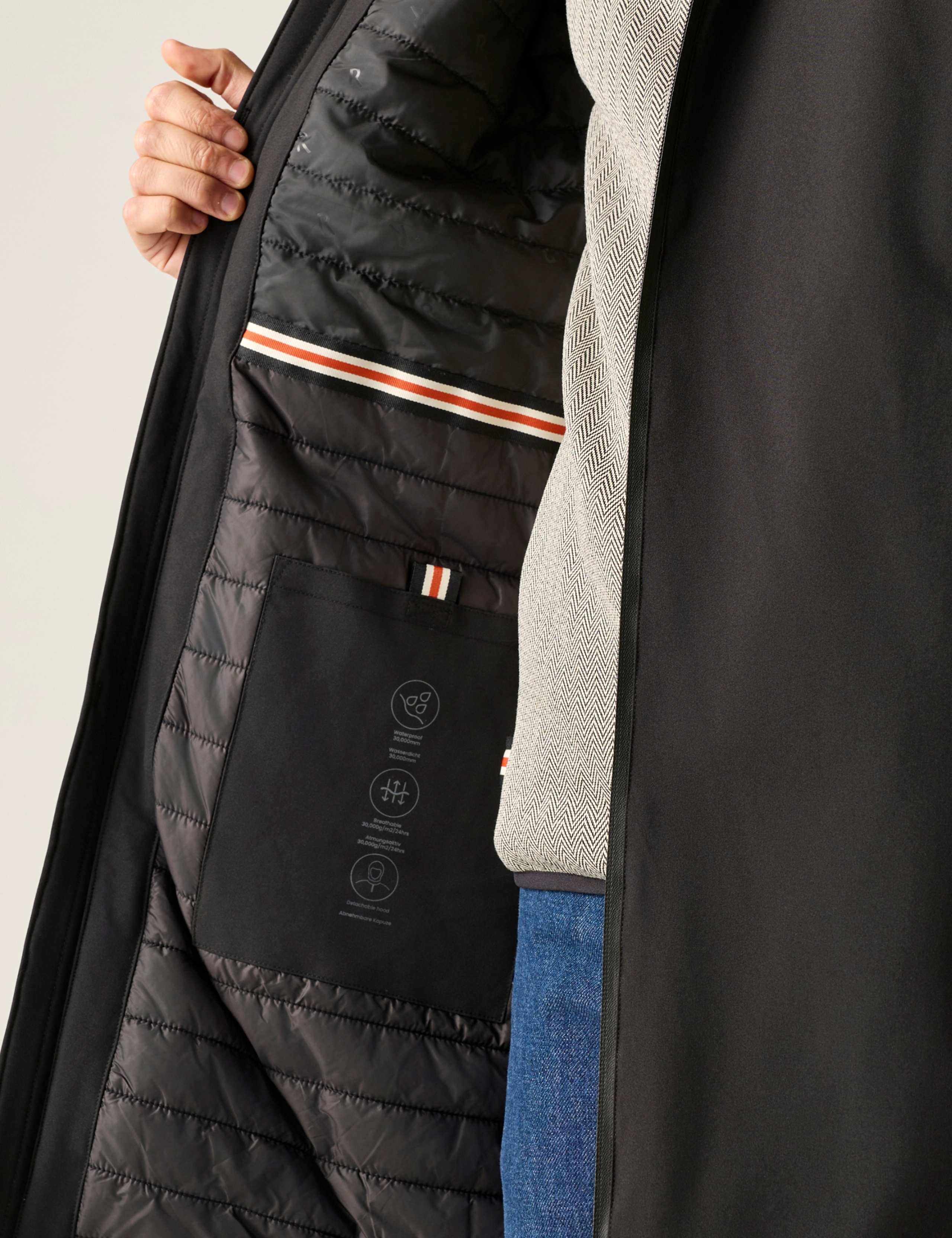 Merzen Waterproof Hooded Jacket 9 of 9