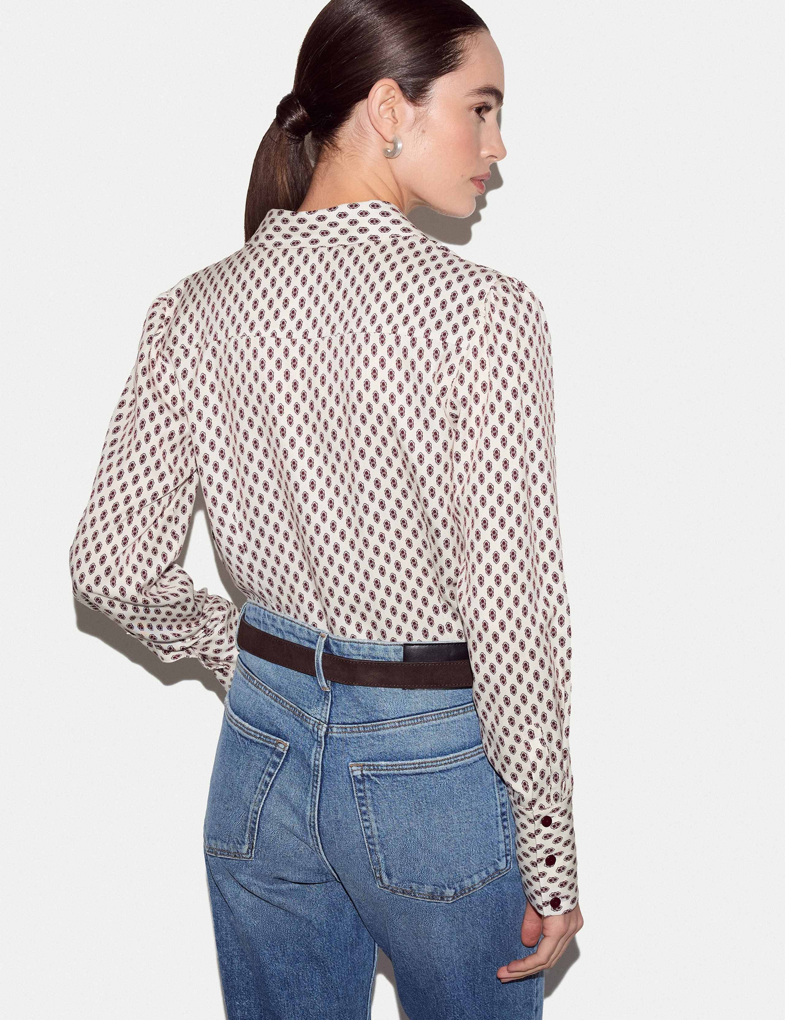 Geometric Collared Shirt 3 of 4