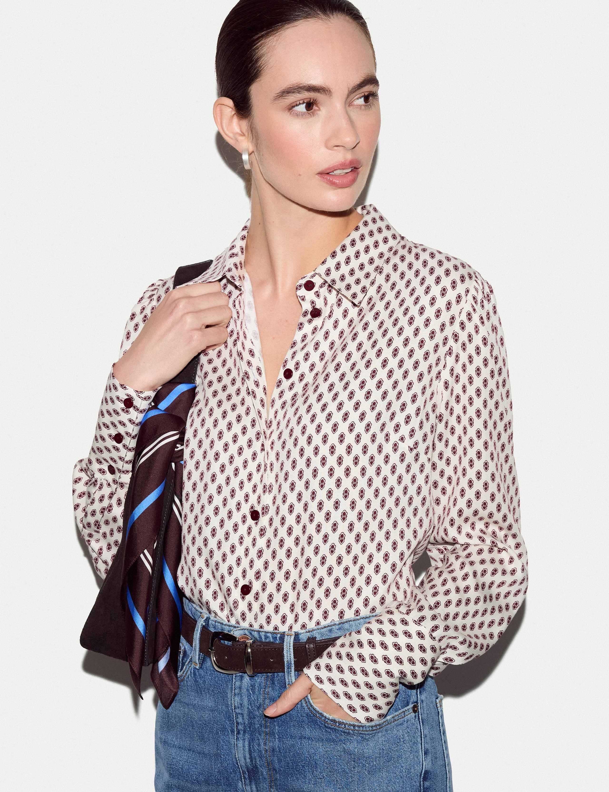 Geometric Collared Shirt 4 of 4