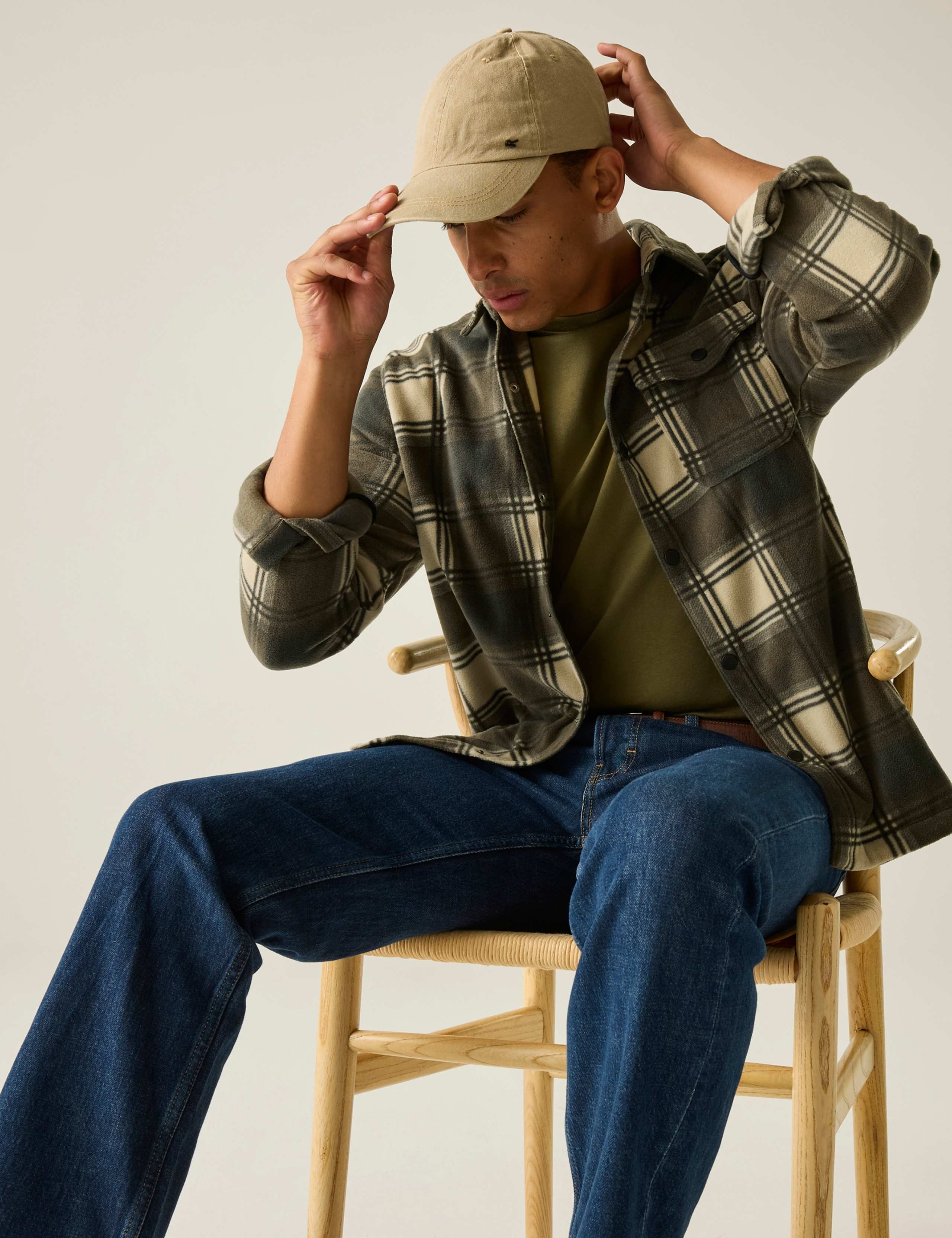 Regular Fit Checked Flannel Shirt 3 of 7