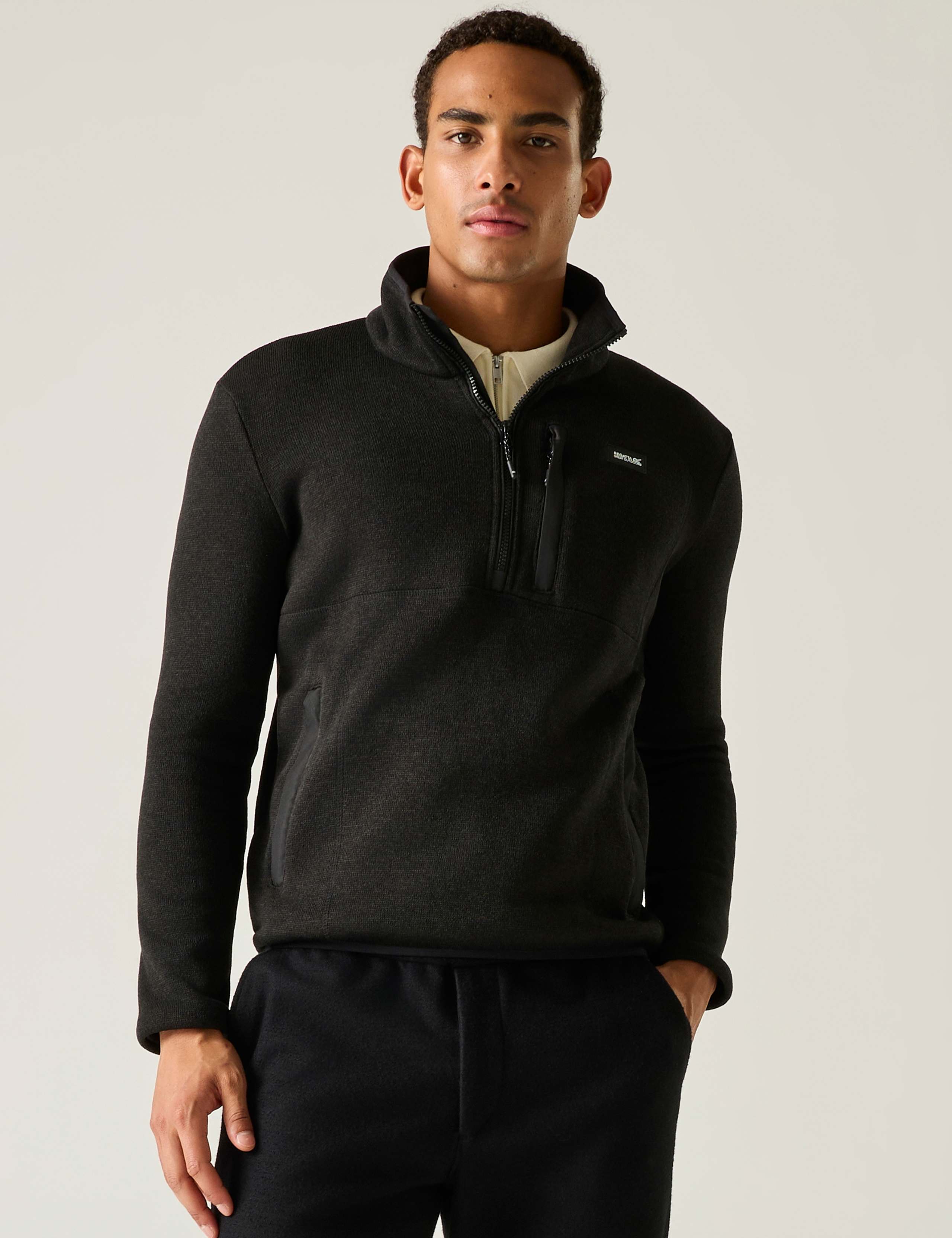 Barlee Funnel Neck Half Zip Fleece 3 of 7