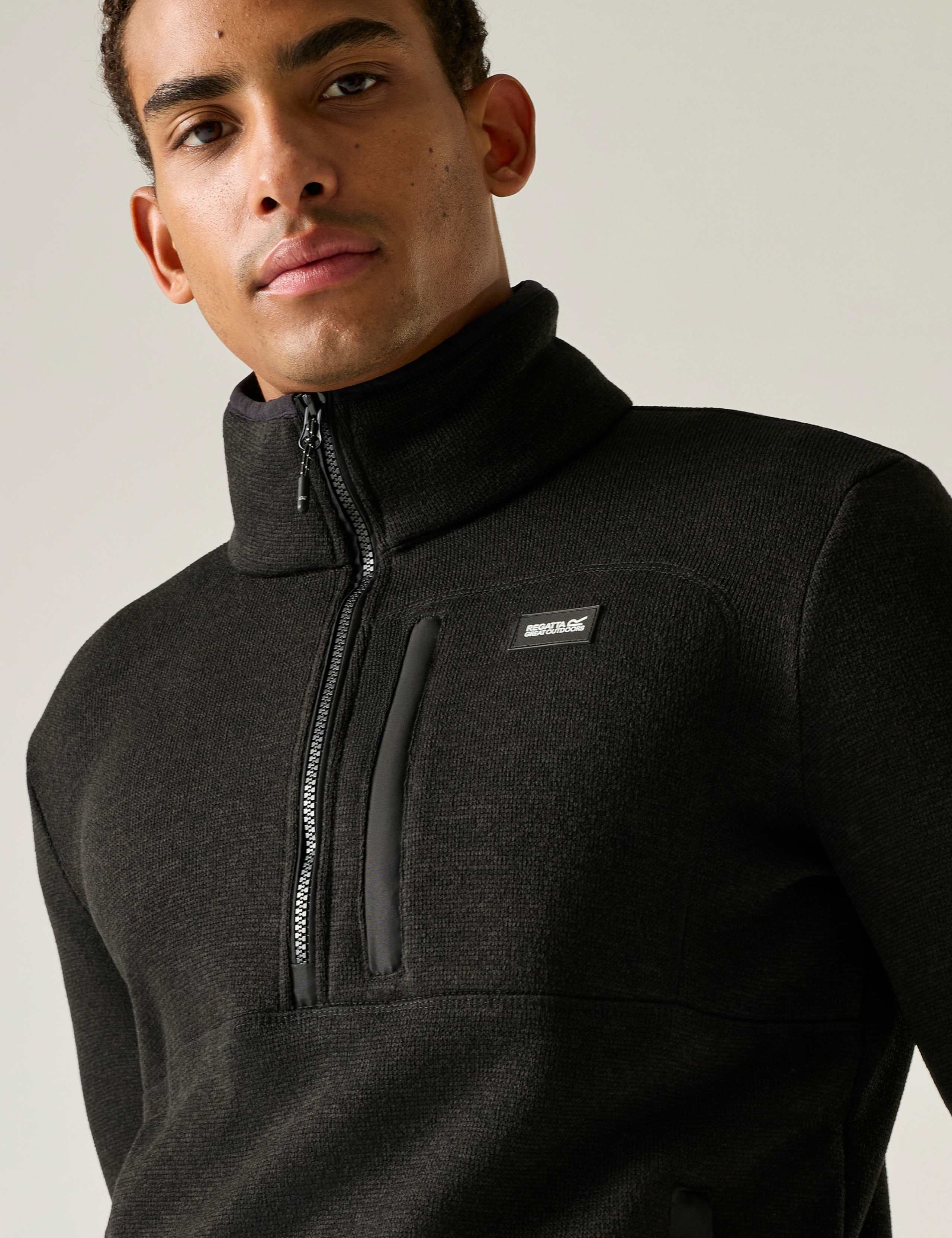 Barlee Funnel Neck Half Zip Fleece 7 of 7