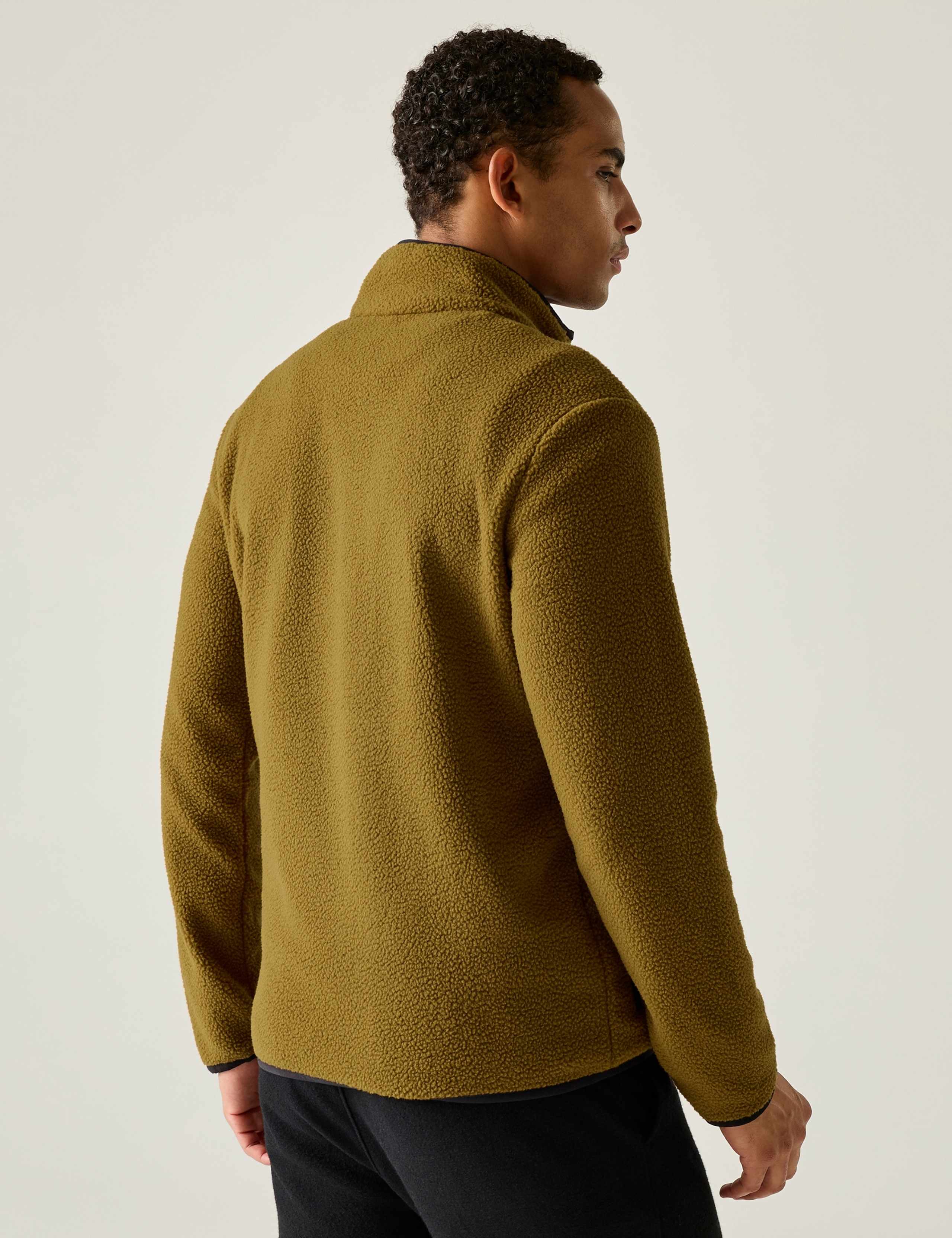 Frankie Borg Funnel Neck Half Zip Fleece 5 of 7
