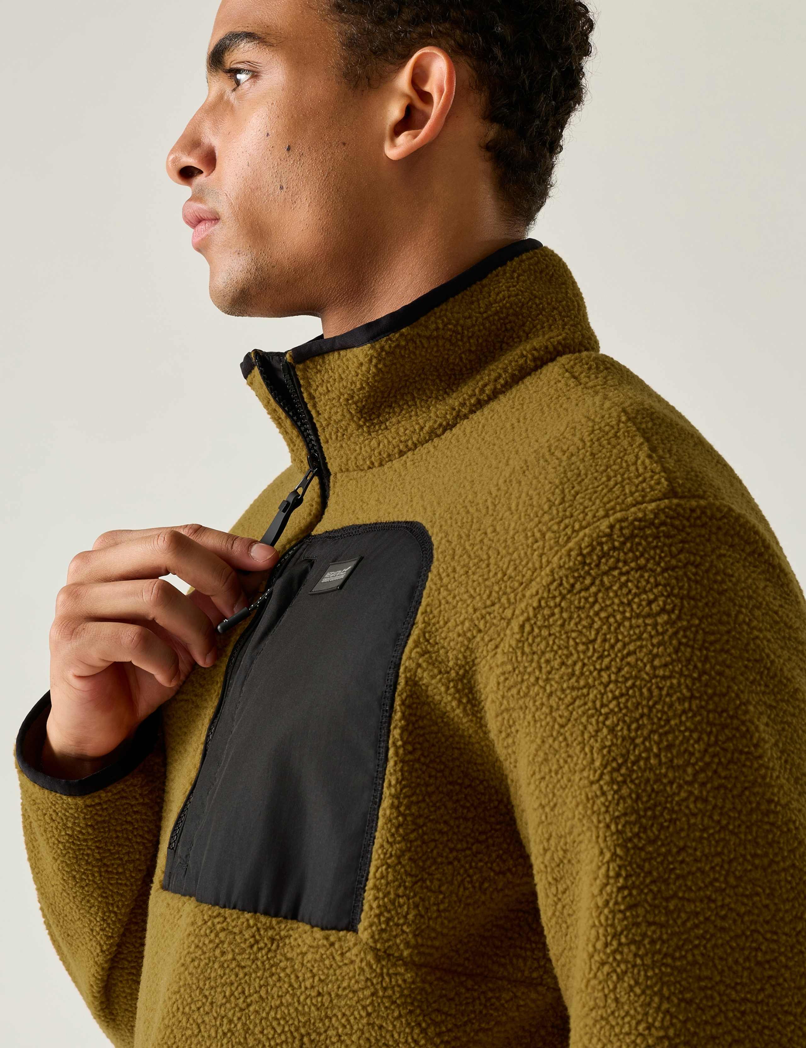 Frankie Borg Funnel Neck Half Zip Fleece 7 of 7