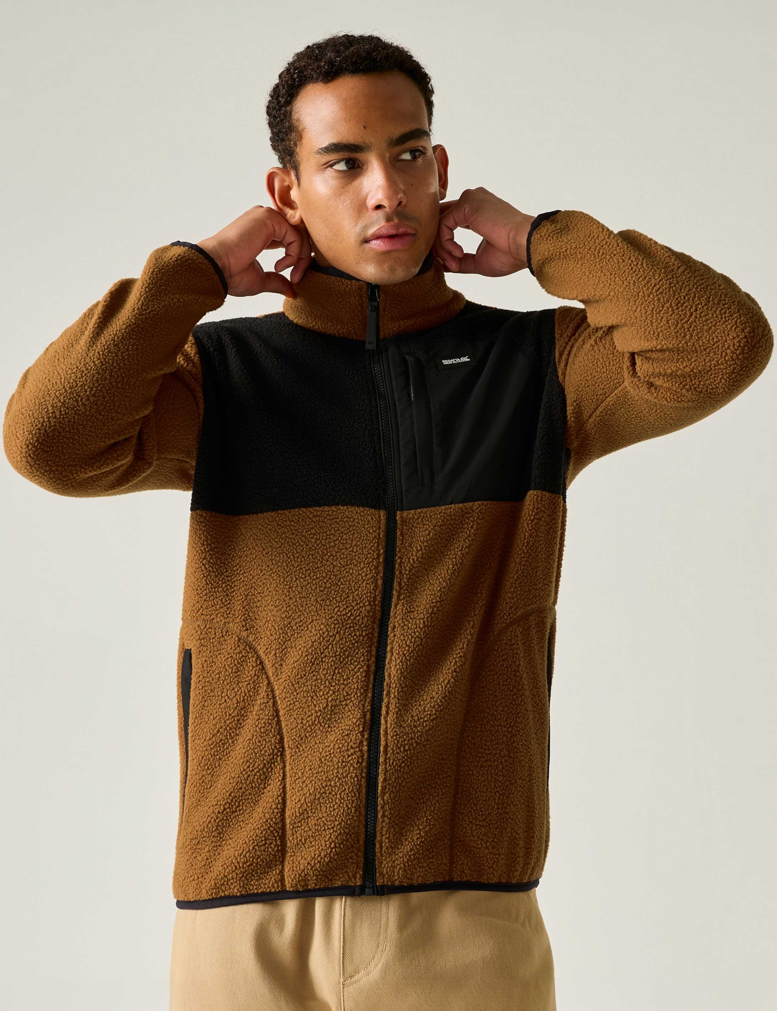 Frankie Borg Colour Block Up Fleece 5 of 7