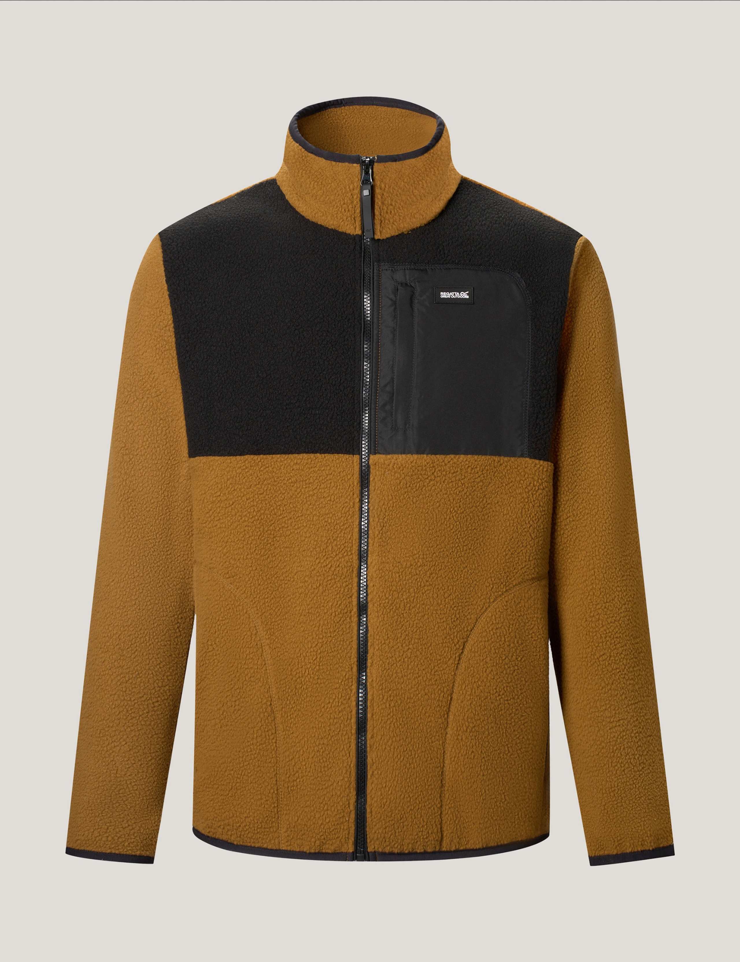 Frankie Borg Colour Block Up Fleece 2 of 7