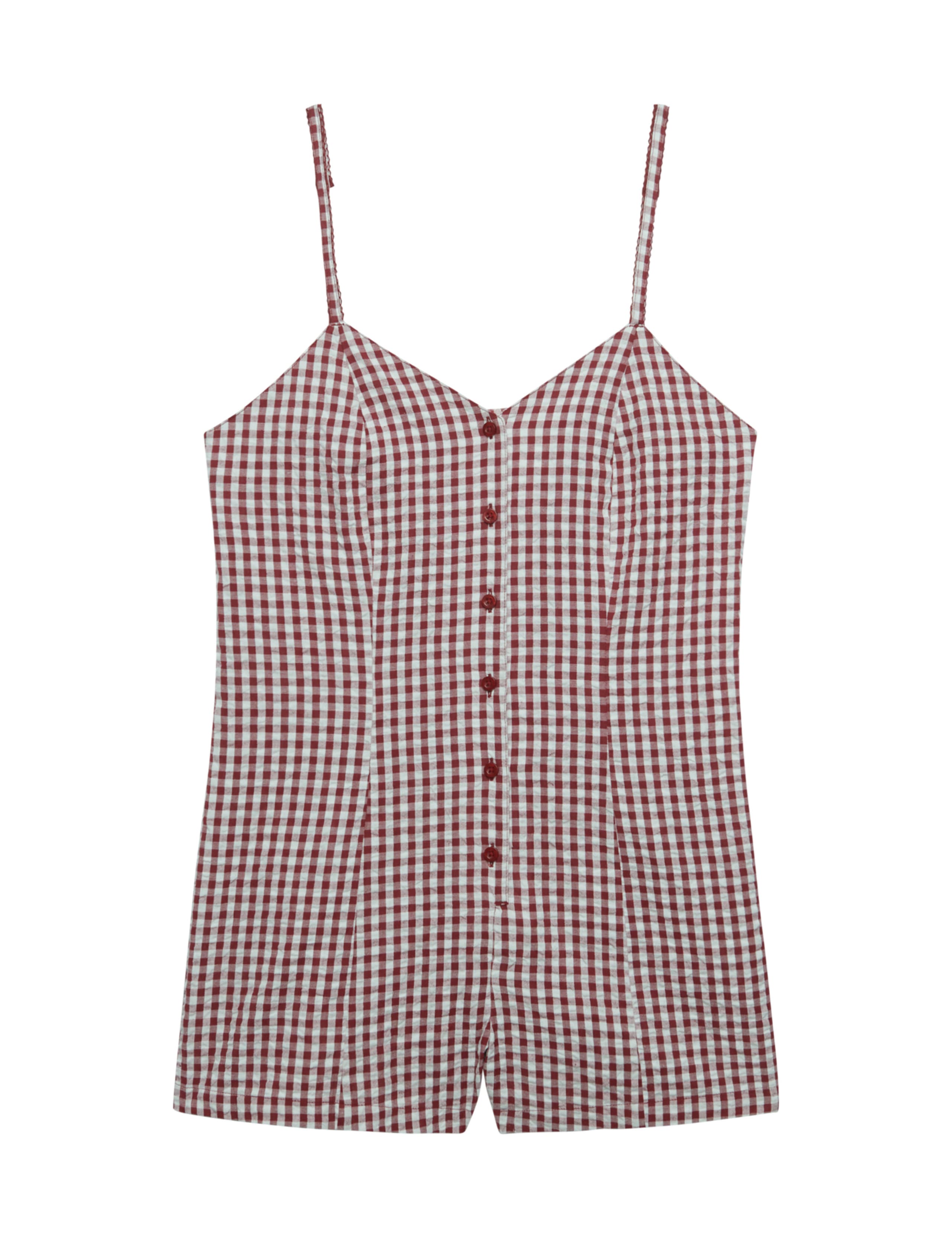 Pure Cotton Gingham Cami Playsuit 9 of 9