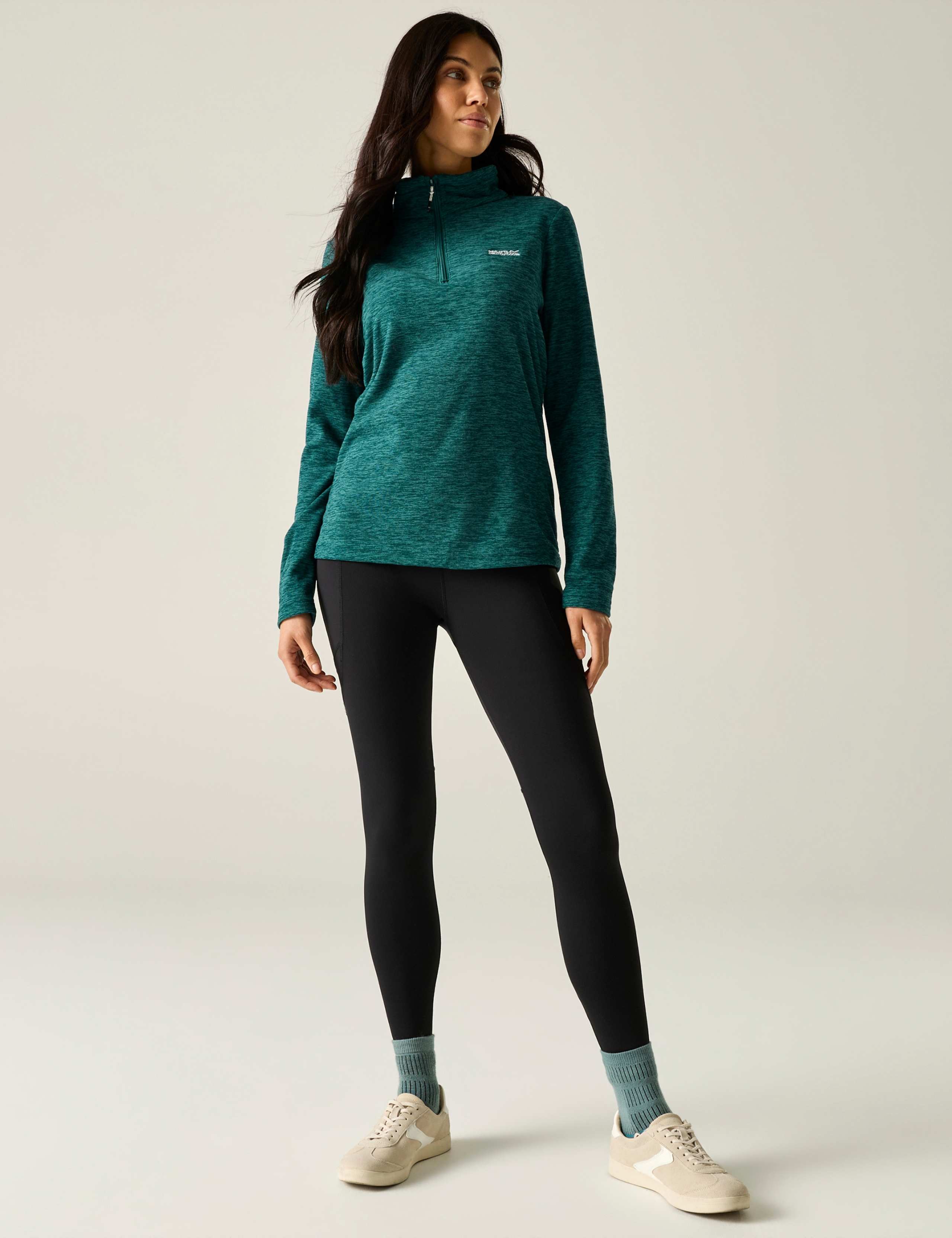 Sweethart Marl Half Zip Fleece 3 of 7