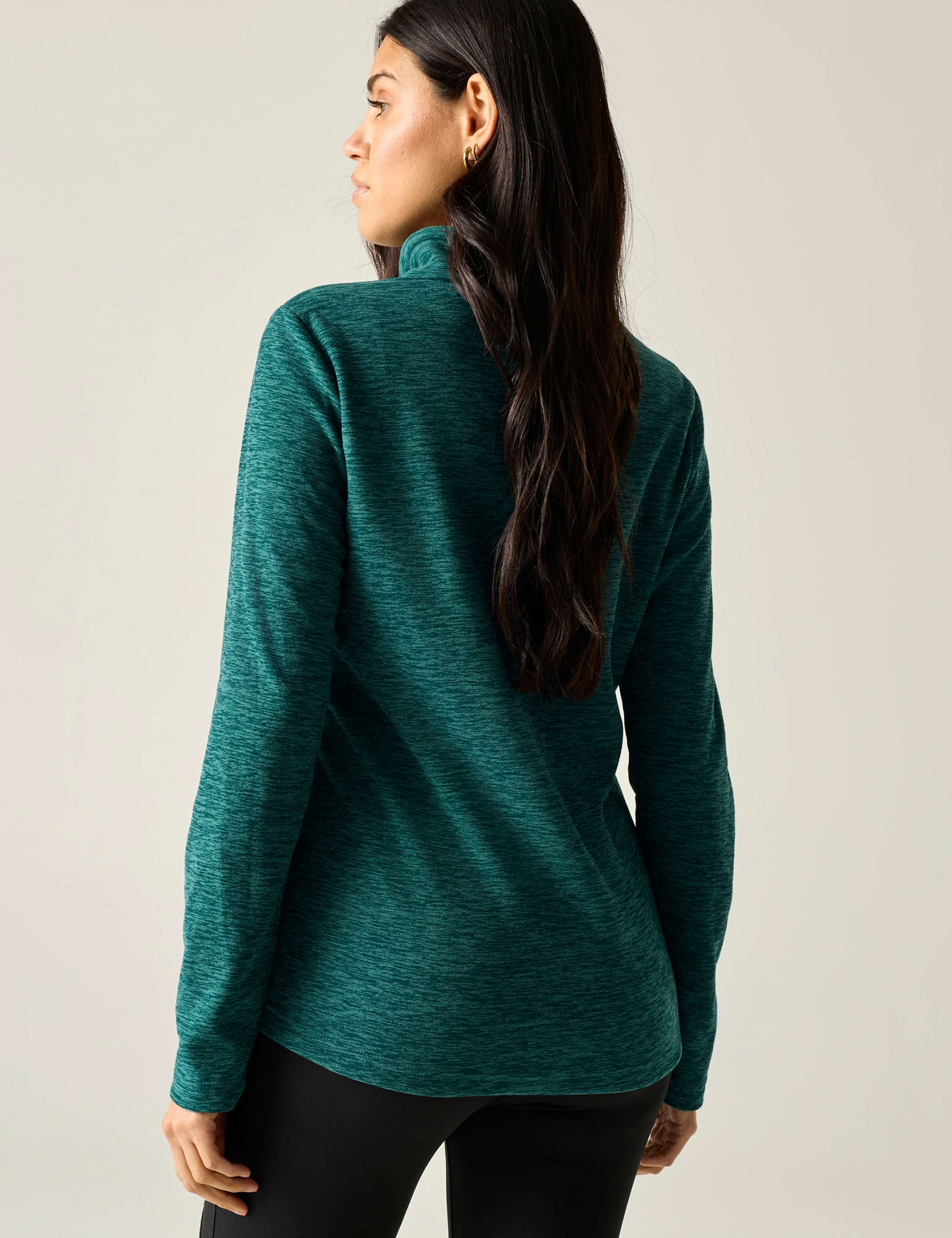 Sweethart Marl Half Zip Fleece 4 of 7