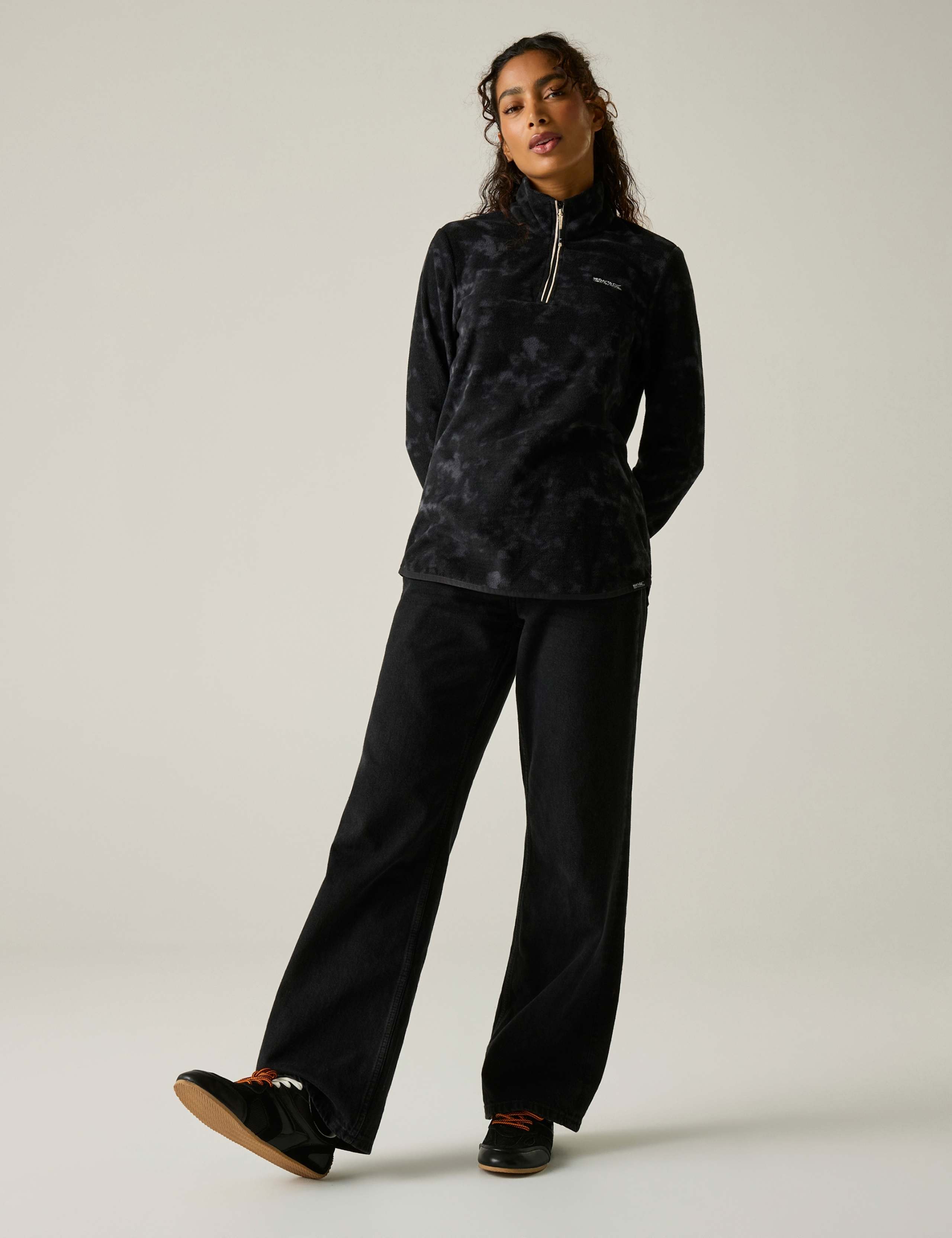 Margot Tie Dye Fleece Jacket 3 of 7