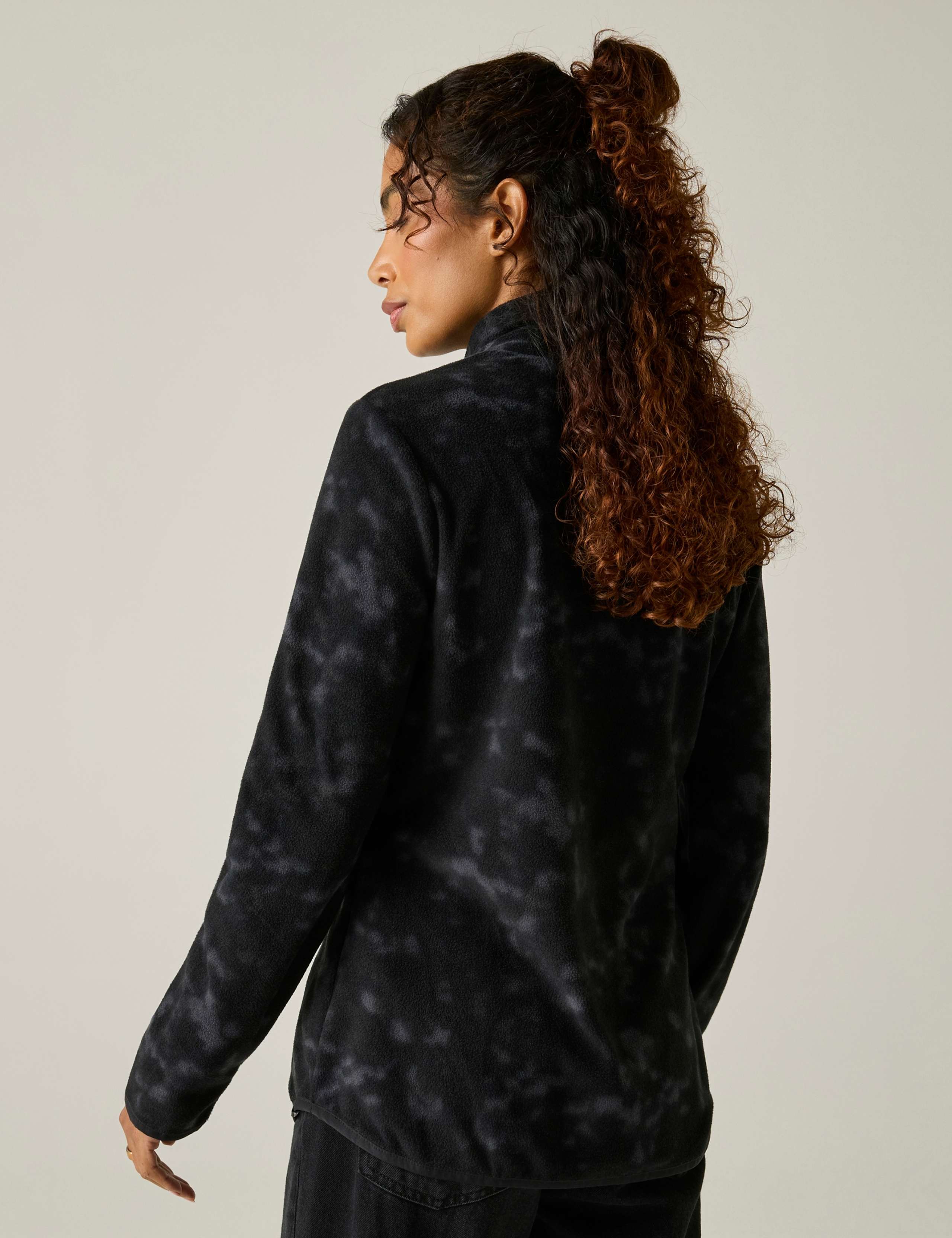 Margot Tie Dye Fleece Jacket 4 of 7