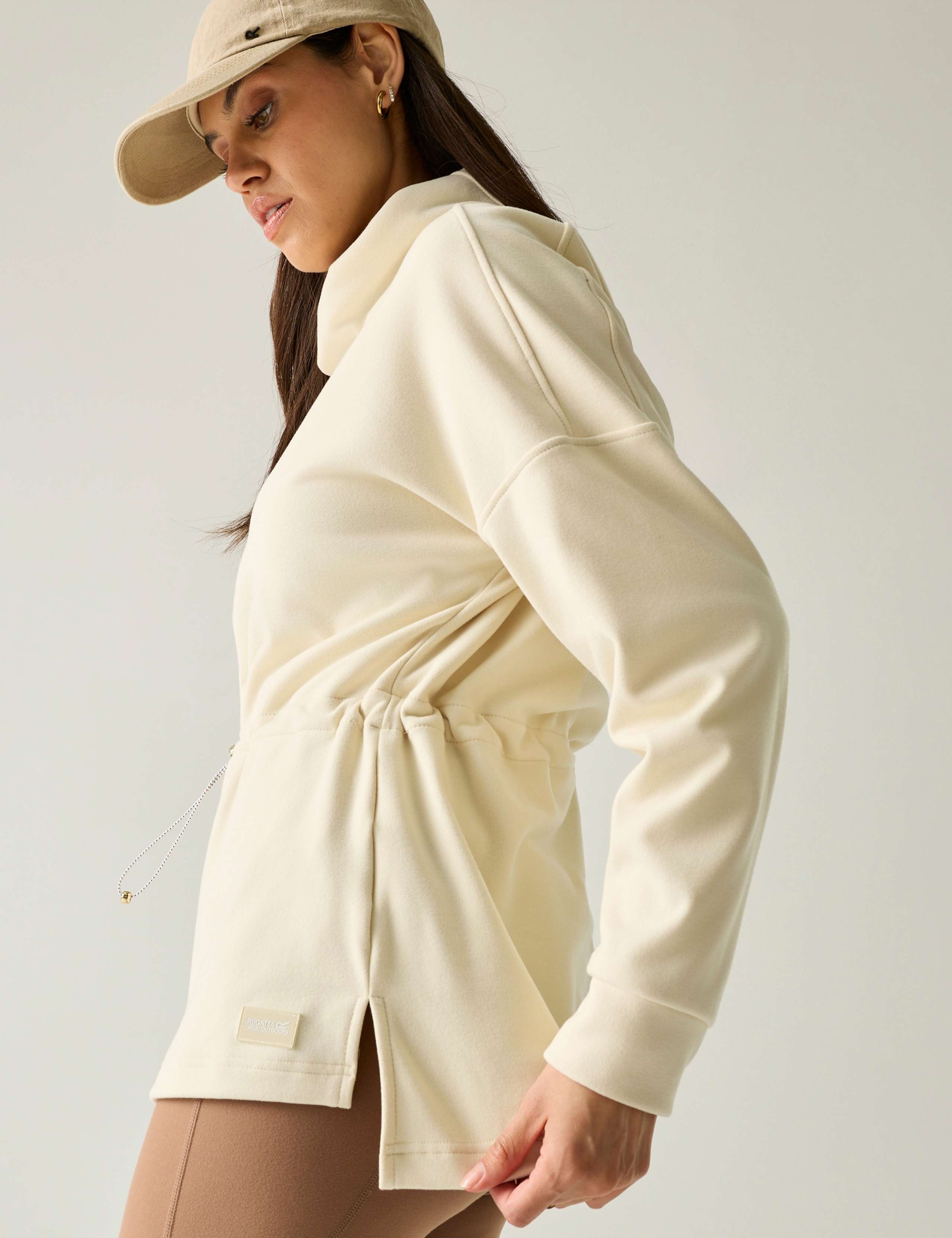 Kali Funnel Neck Fleece Top 5 of 7