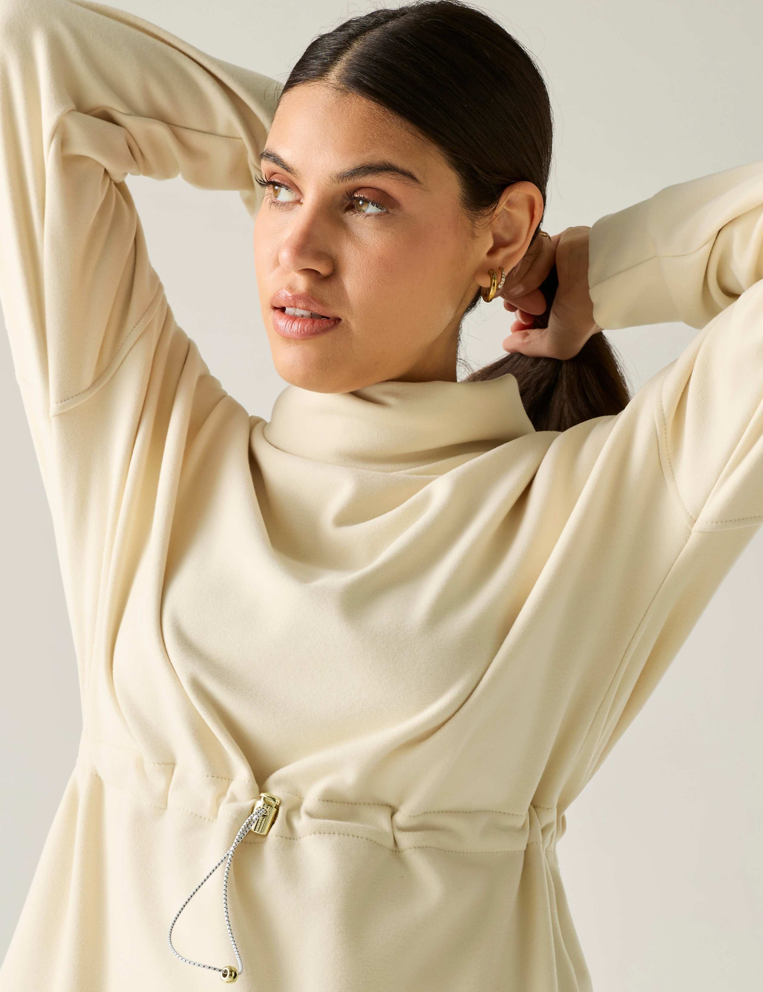 Kali Funnel Neck Fleece Top 6 of 7