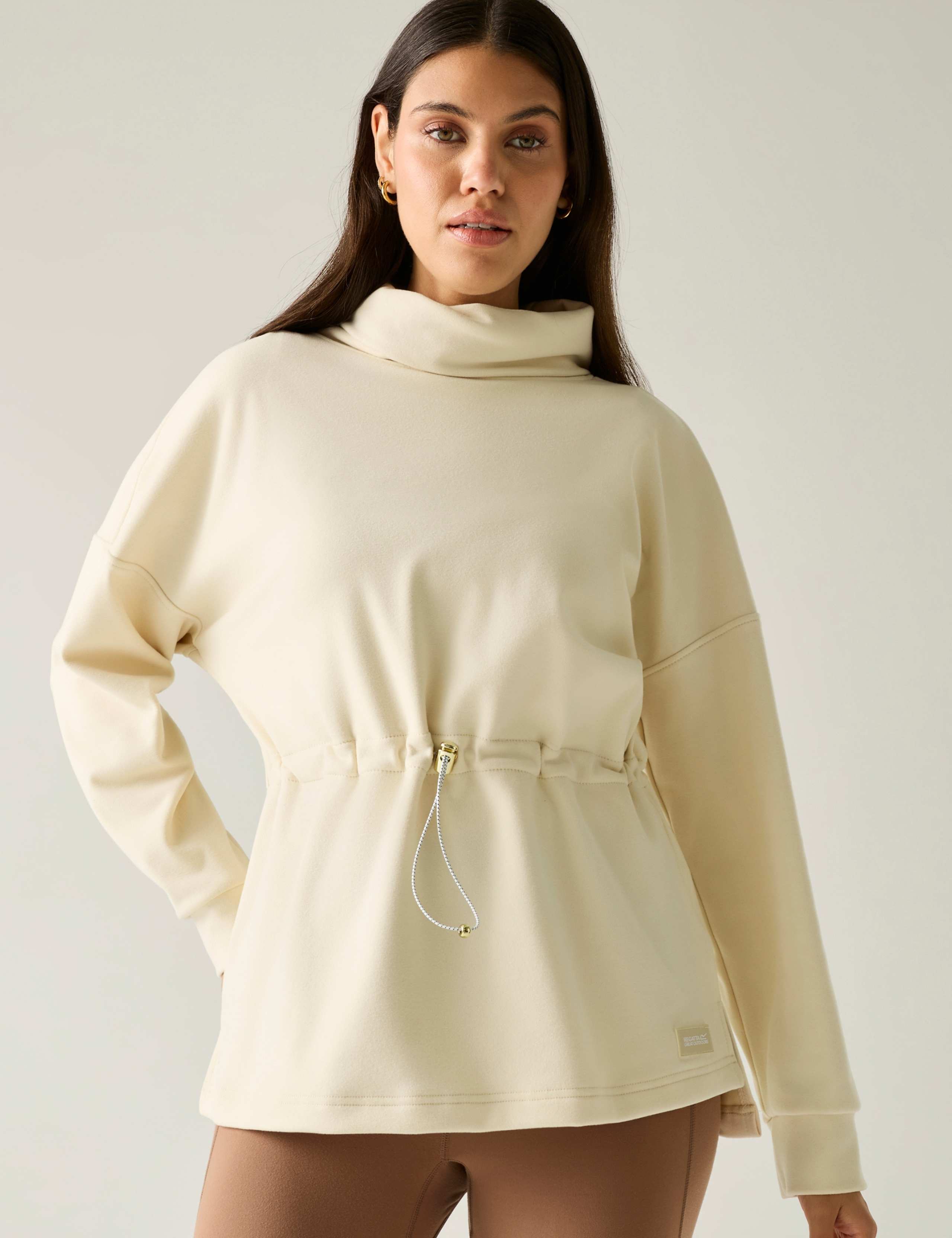 Kali Funnel Neck Fleece Top 7 of 7