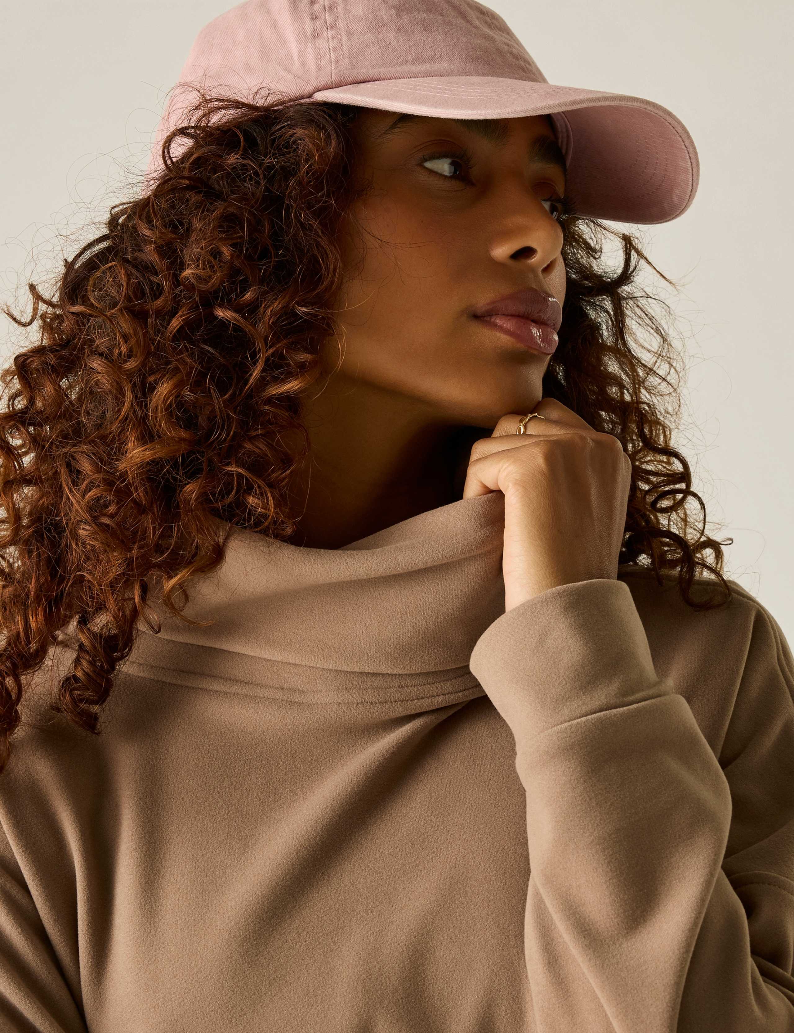 Kali Funnel Neck Fleece Top 5 of 7