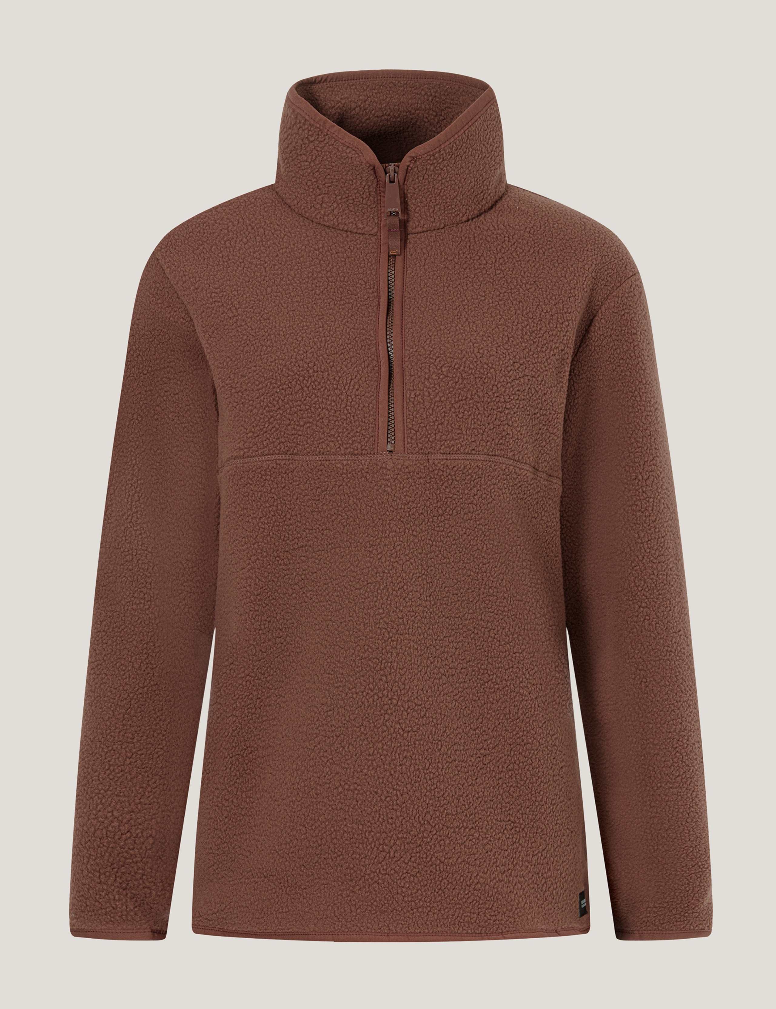 Frankie Borg Funnel Neck Relaxed Sweatshirt 2 of 7