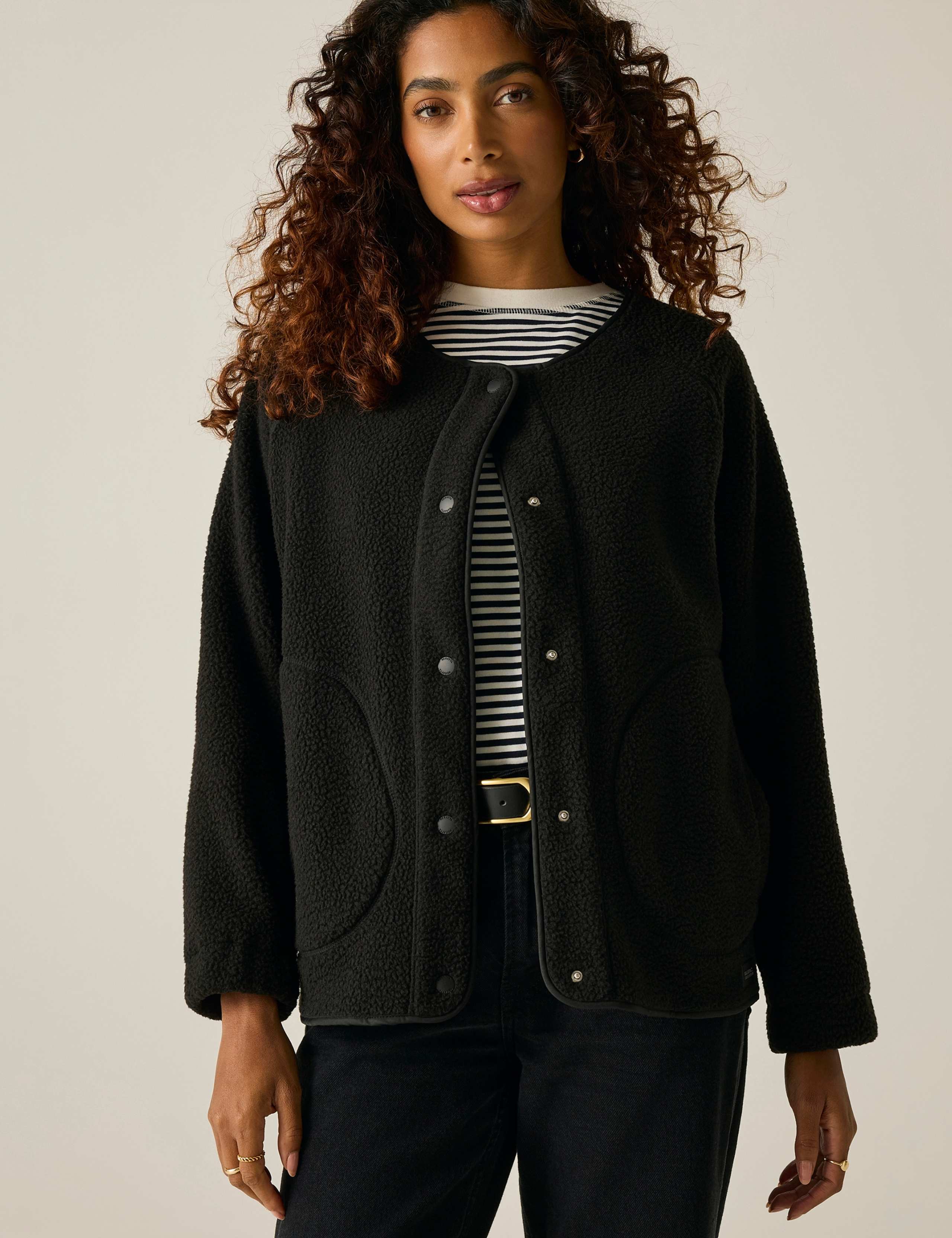 Lea Borg Full Button Fleece 5 of 7