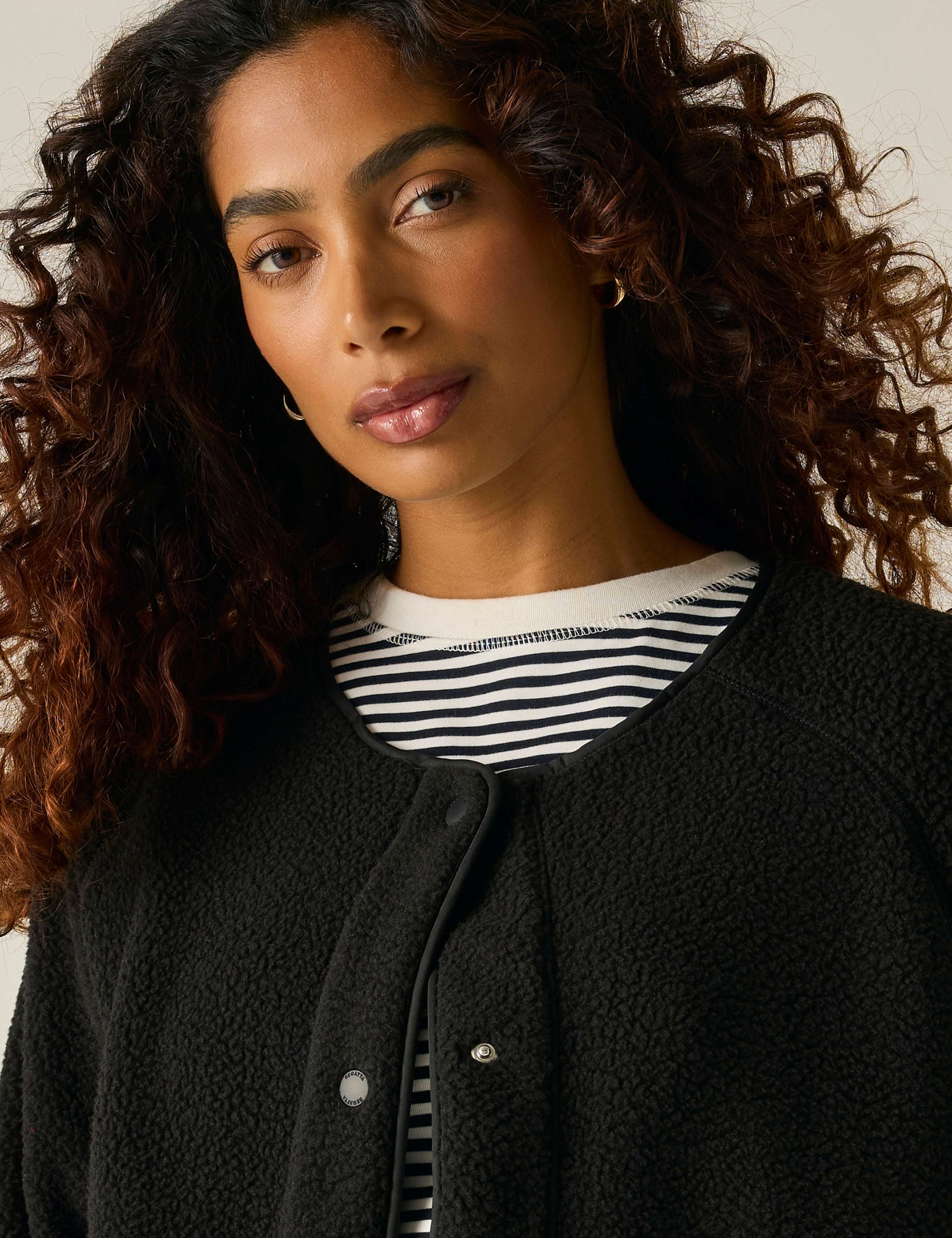 Lea Borg Full Button Fleece 7 of 7
