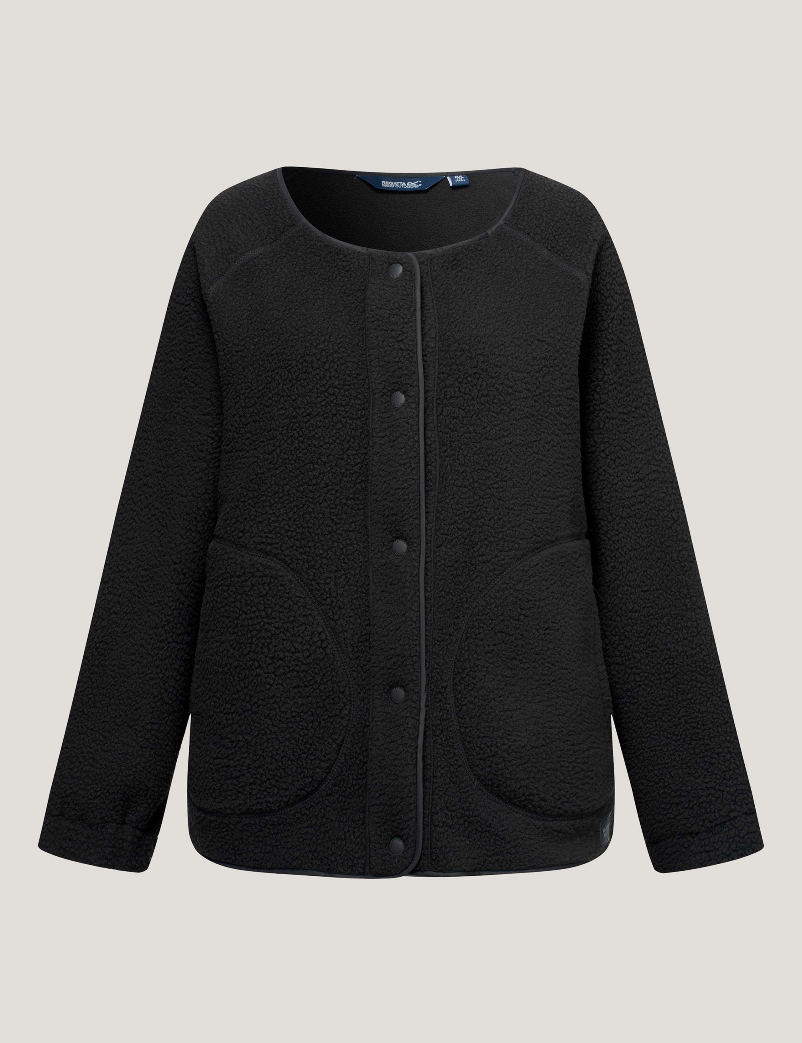 Lea Borg Full Button Fleece 2 of 7