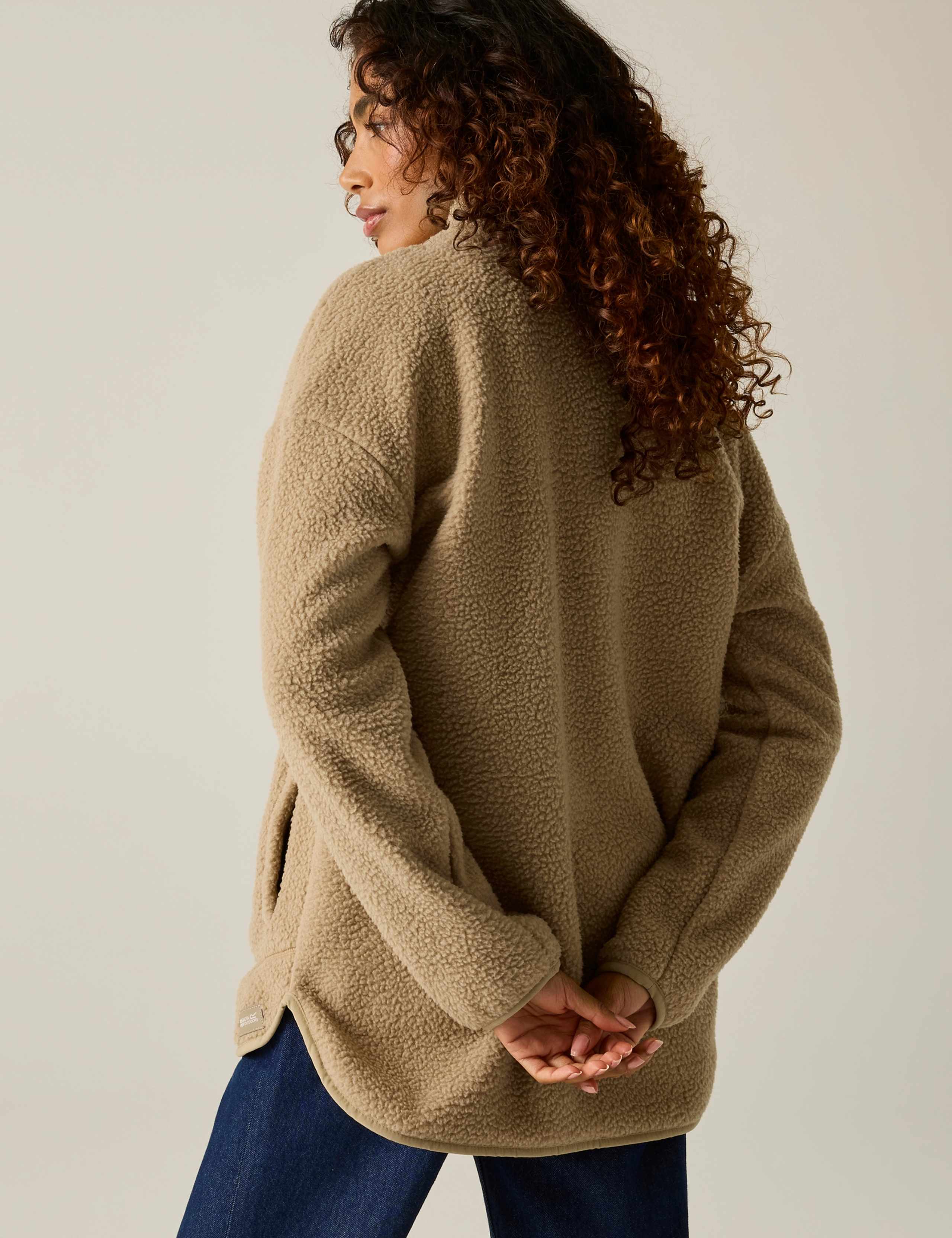 Frankie Borg Funnel Neck Longline Sweatshirt 4 of 7
