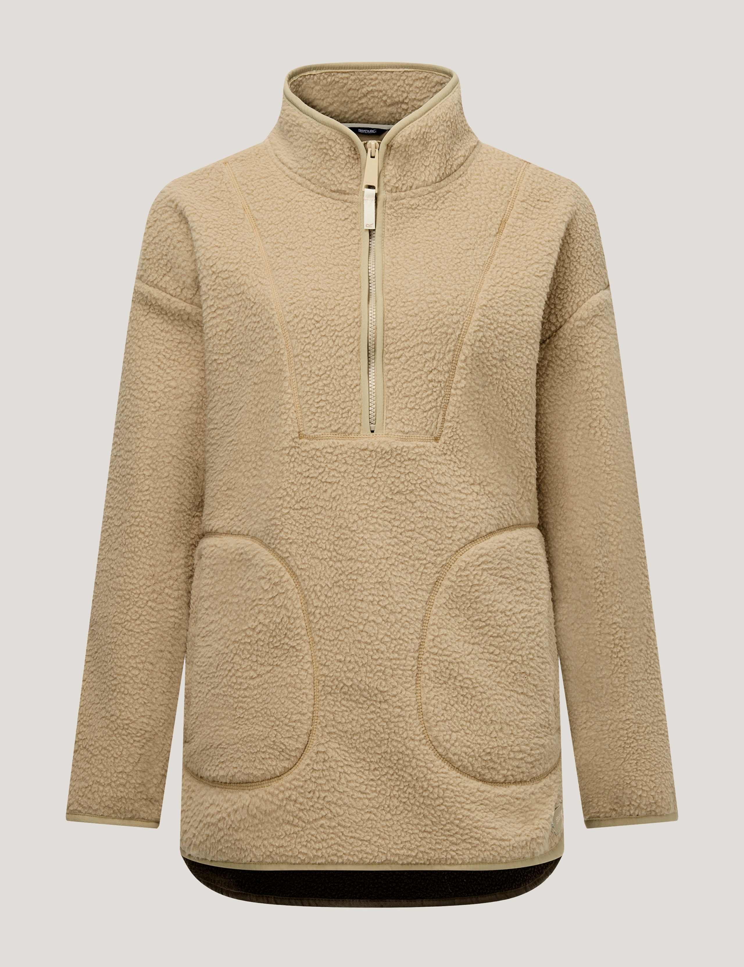 Frankie Borg Funnel Neck Longline Sweatshirt 2 of 7