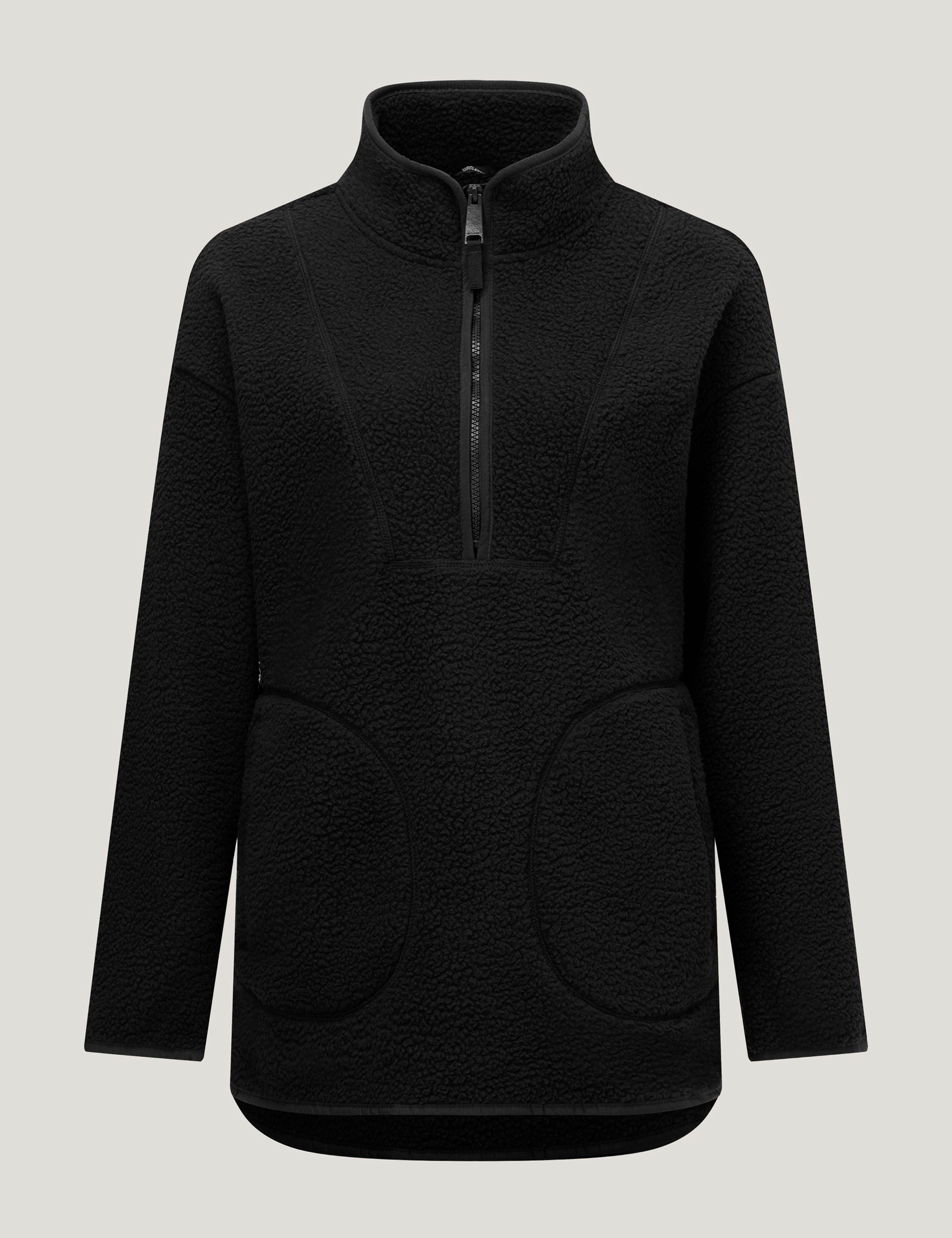 Frankie Borg Funnel Neck Longline Sweatshirt 2 of 7