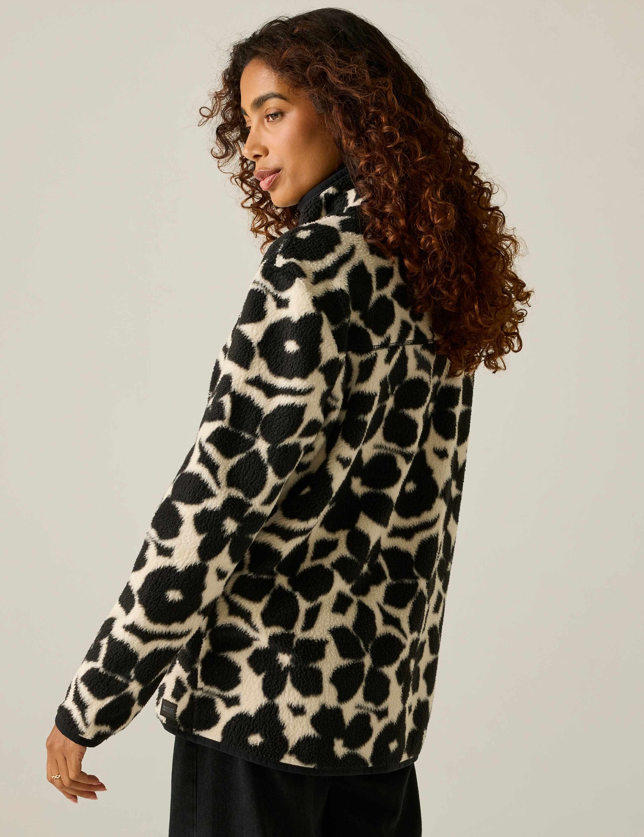Frankie Floral Borg Fleece Jacket 4 of 8