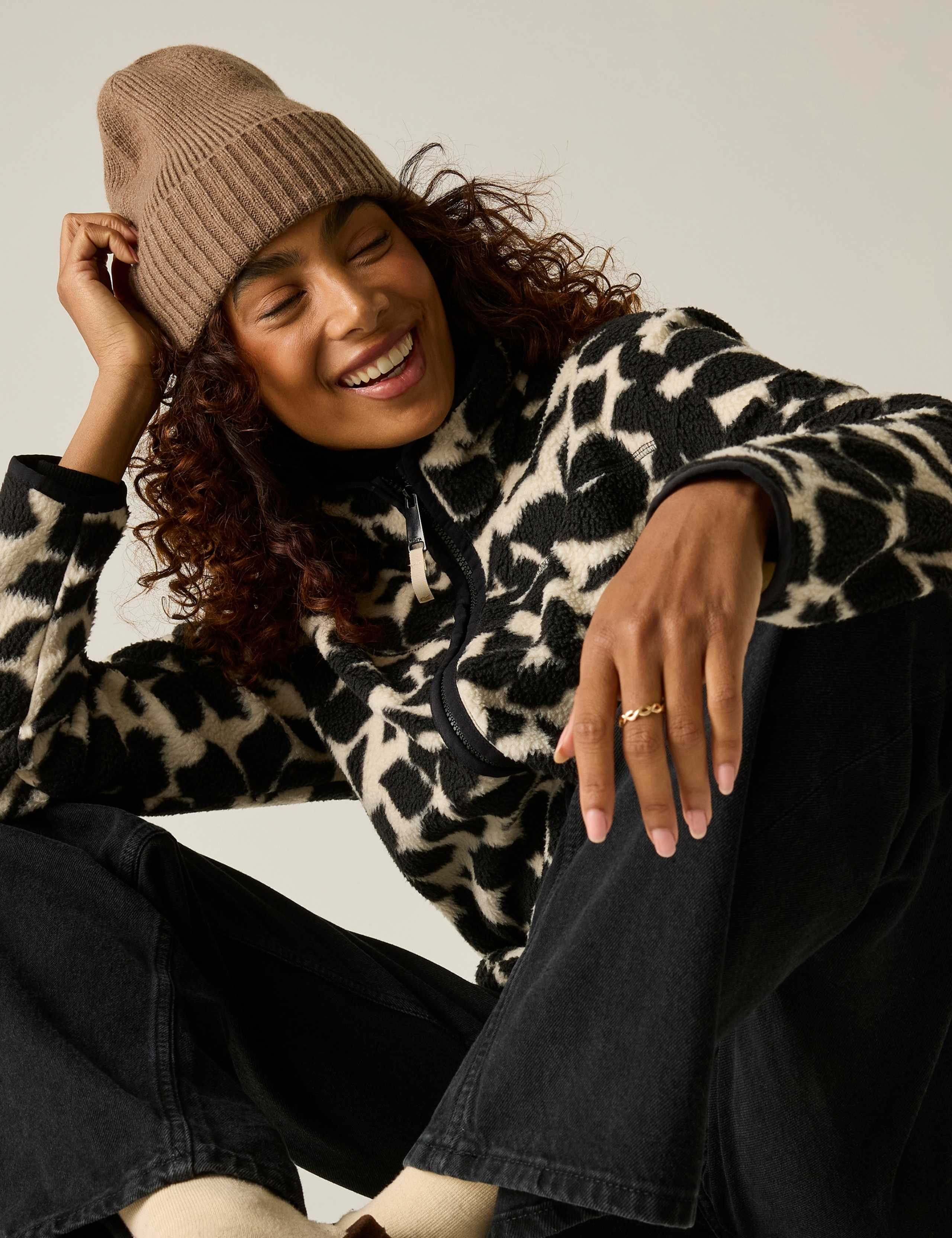 Frankie Floral Borg Fleece Jacket 8 of 8
