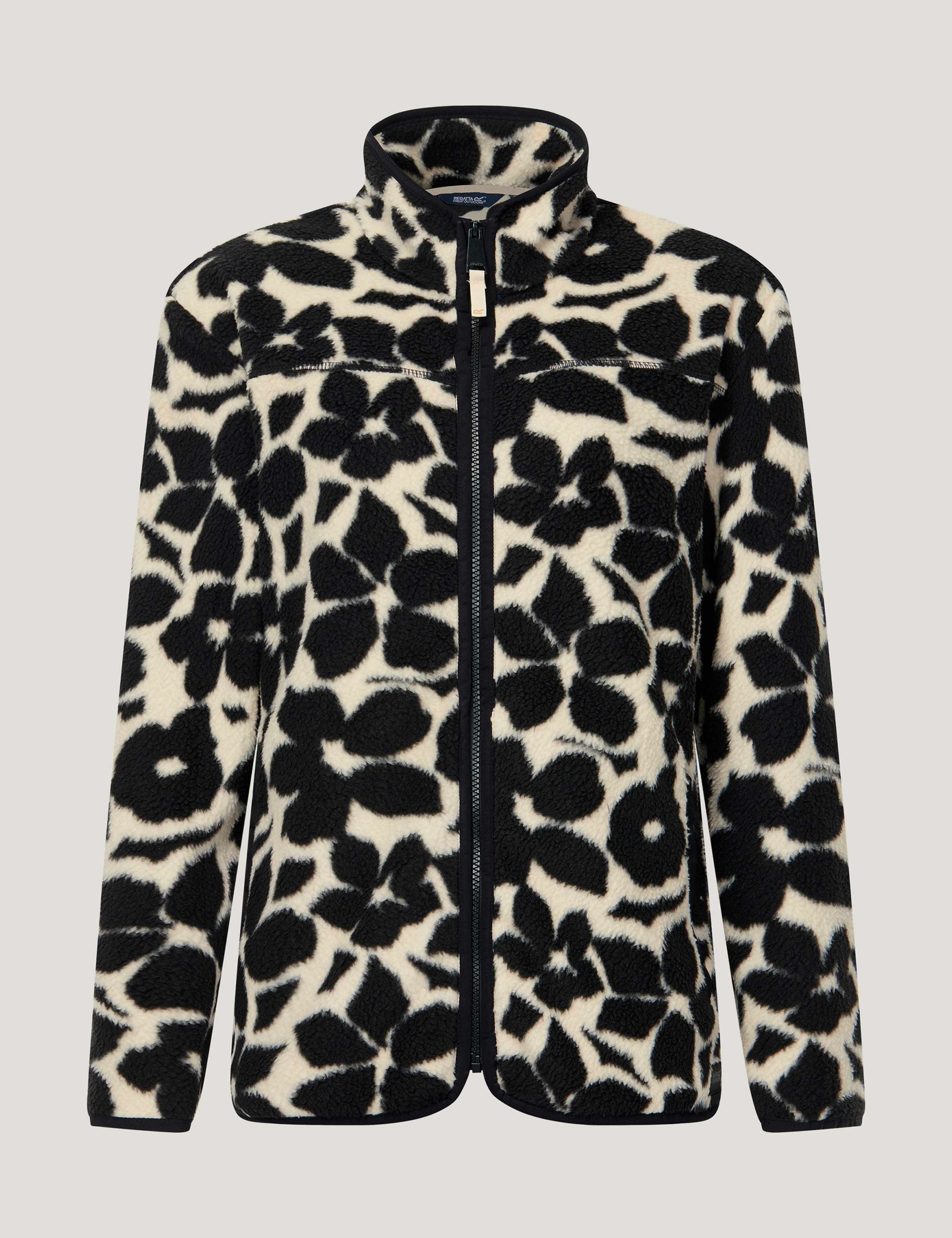 Frankie Floral Borg Fleece Jacket 2 of 8