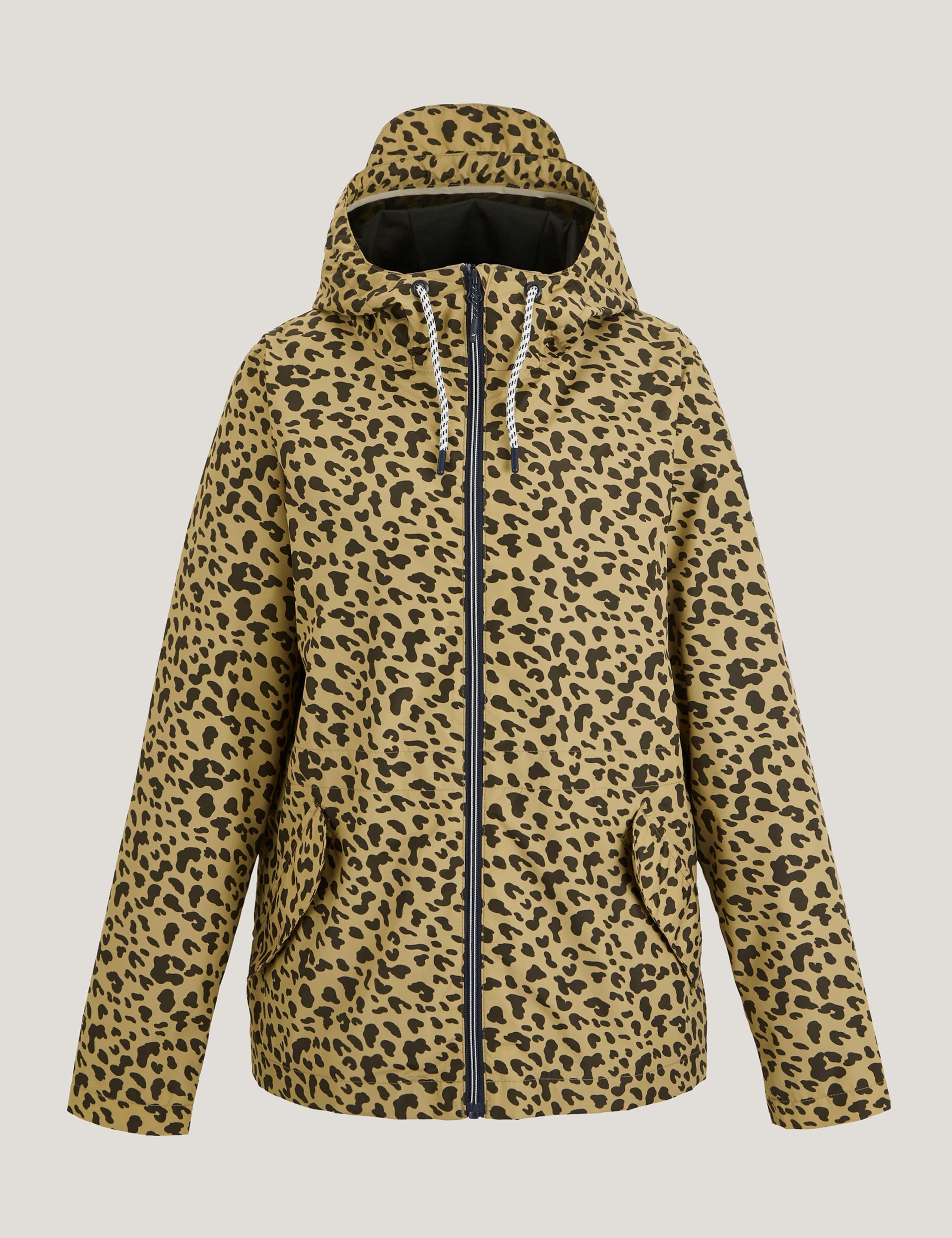Bayletta Waterproof Leopard Print Hooded Jacket 2 of 7