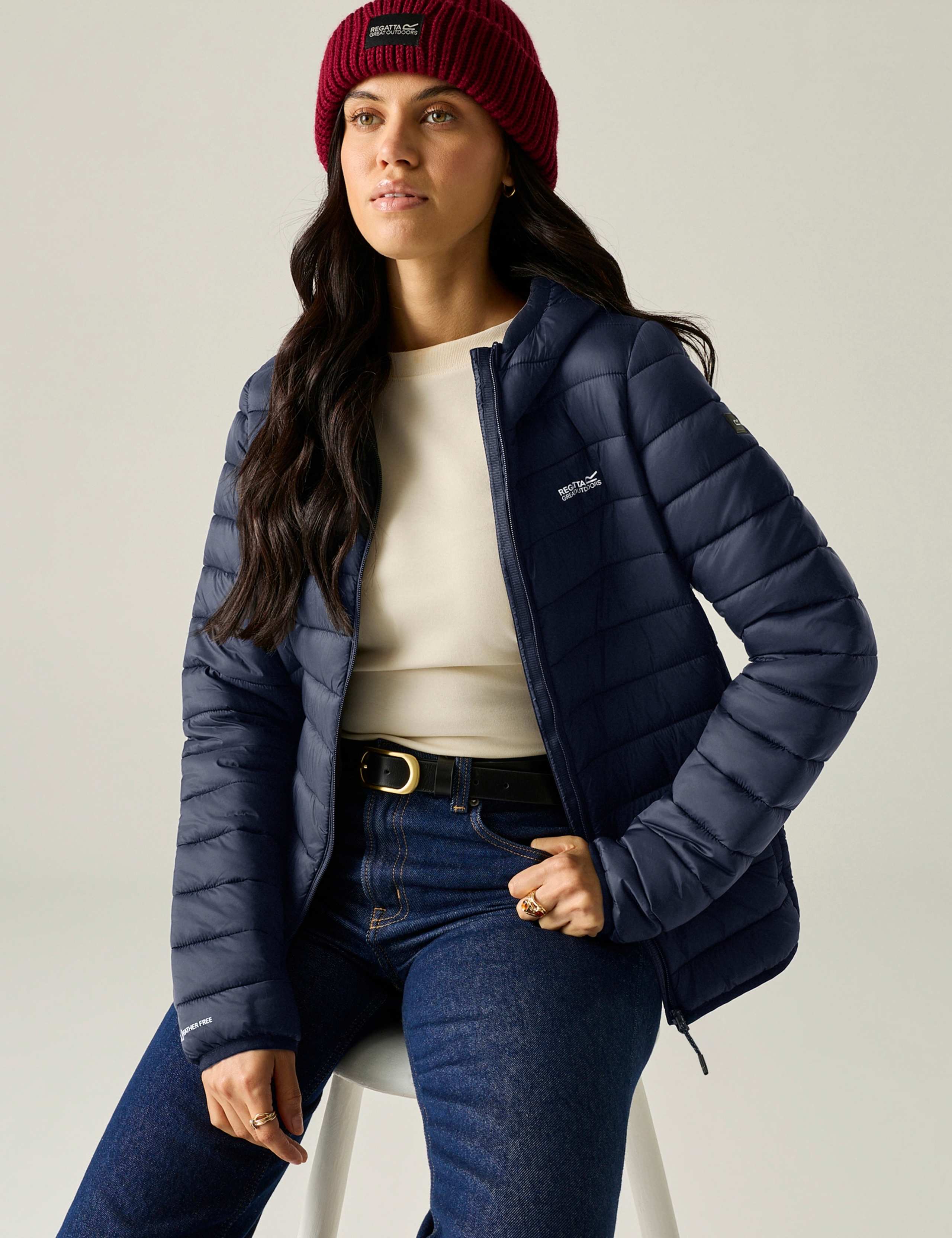 Marizion Hooded Quilted Padded Jacket 1 of 7