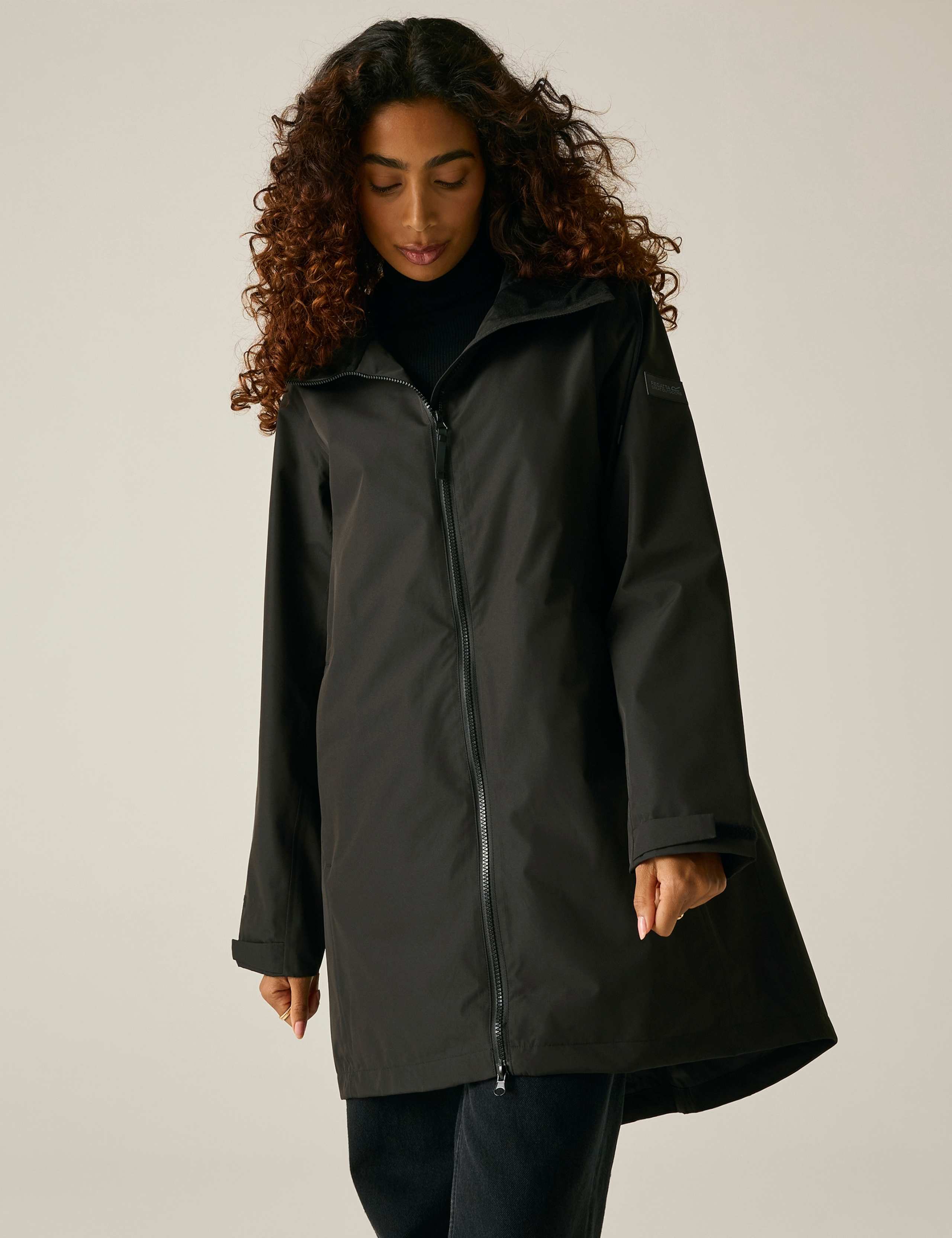Brianka Waterproof Hooded Longline Jacket 7 of 7