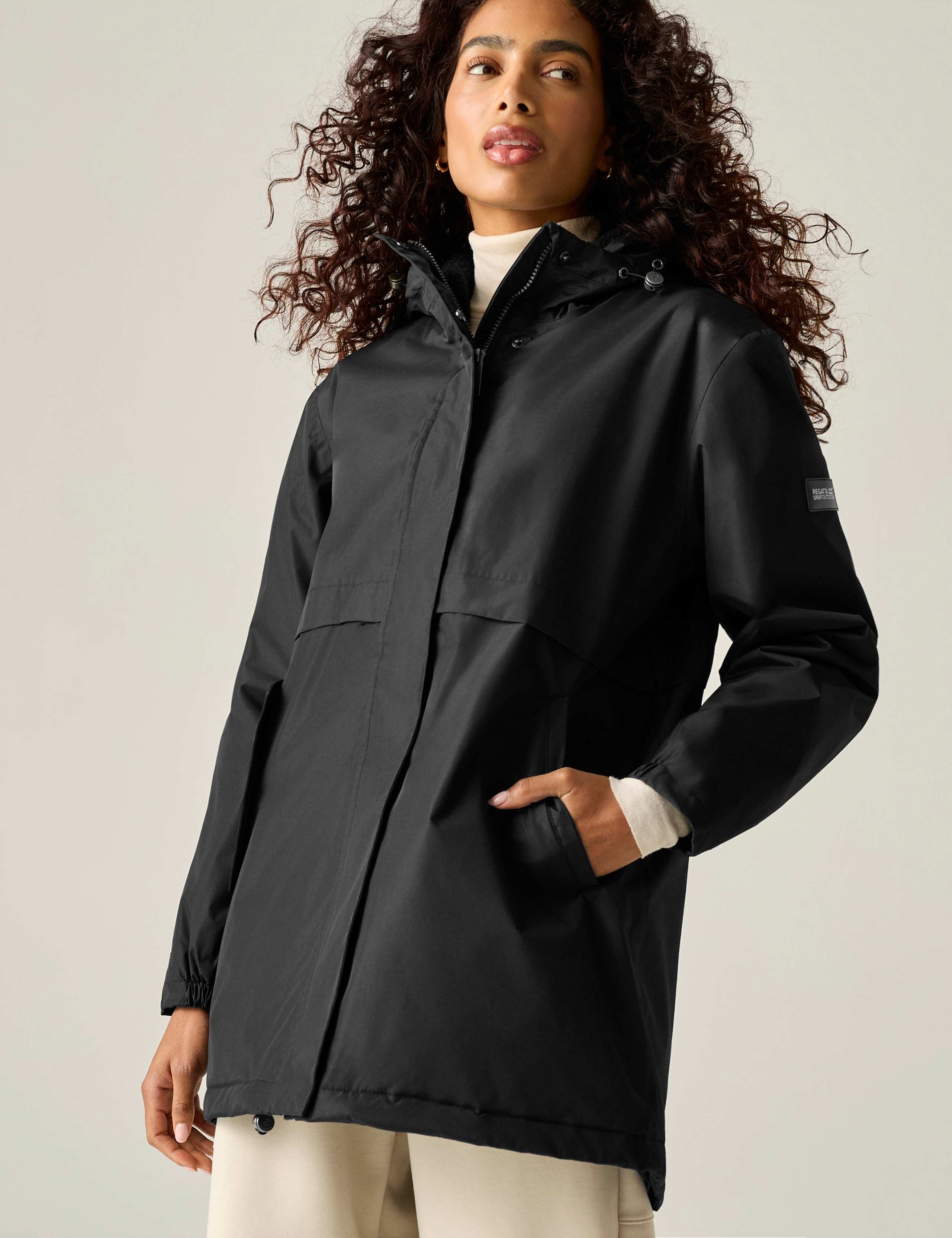 Brielly Waterproof Insulated Hooded Raincoat 3 of 7
