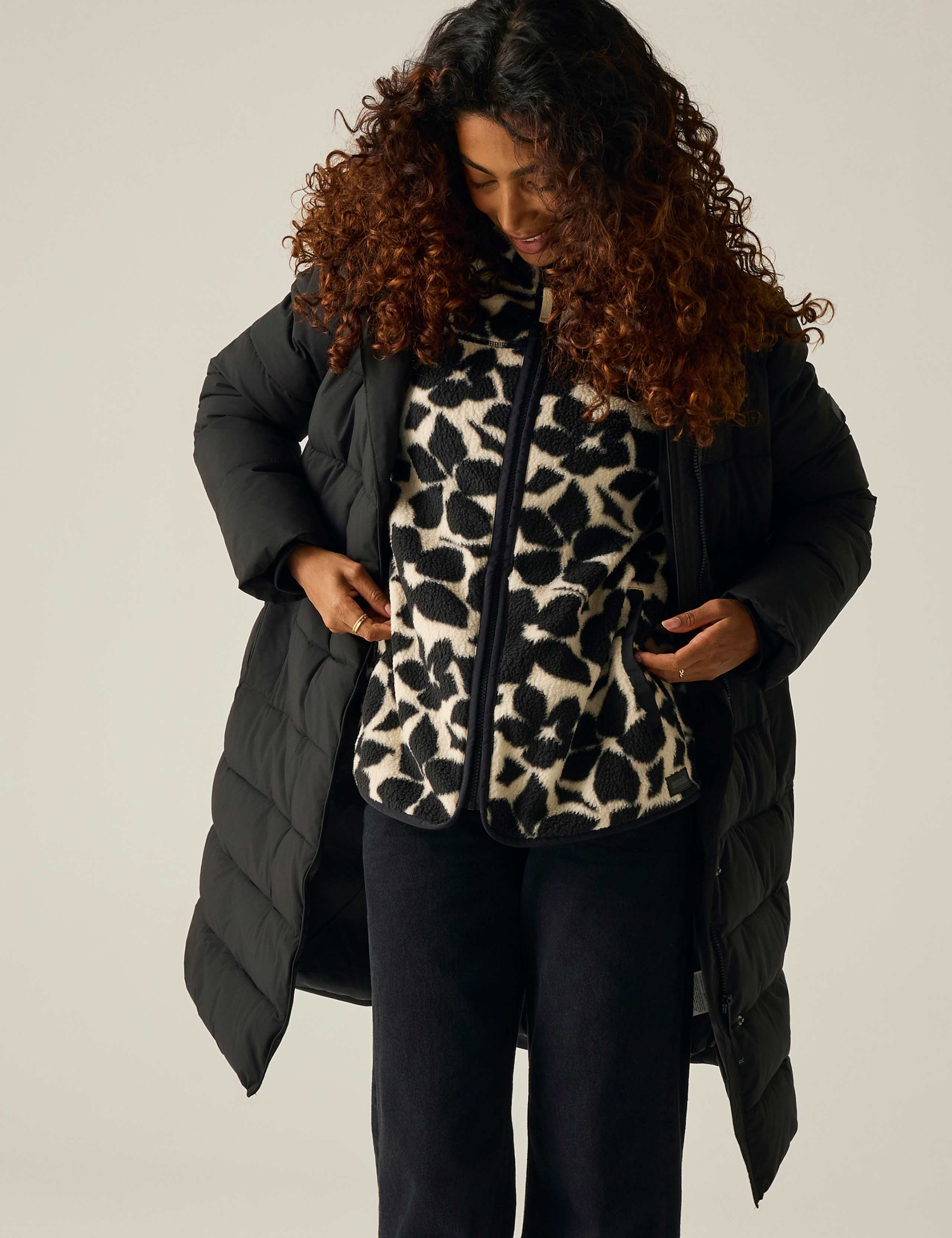 Nehiala Hooded Padded Longline Jacket 3 of 7
