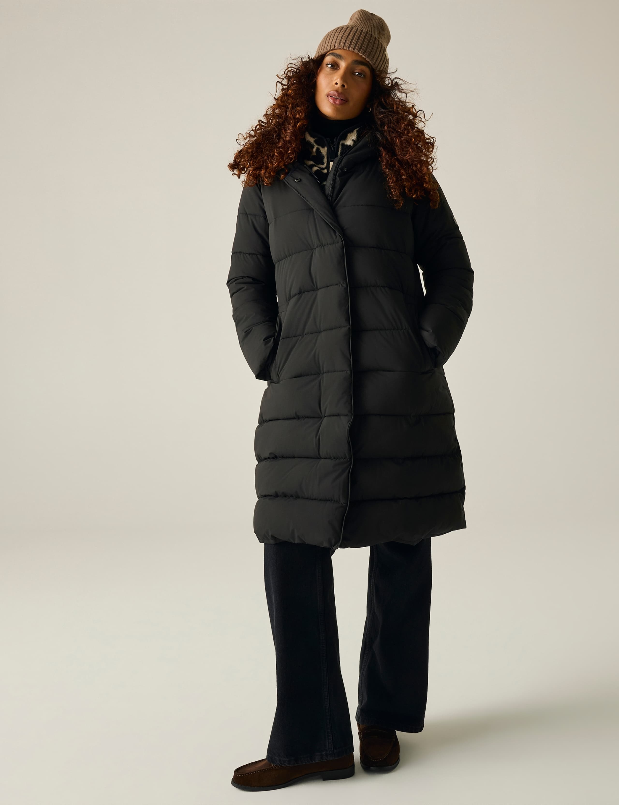 Nehiala Hooded Padded Longline Jacket 6 of 7