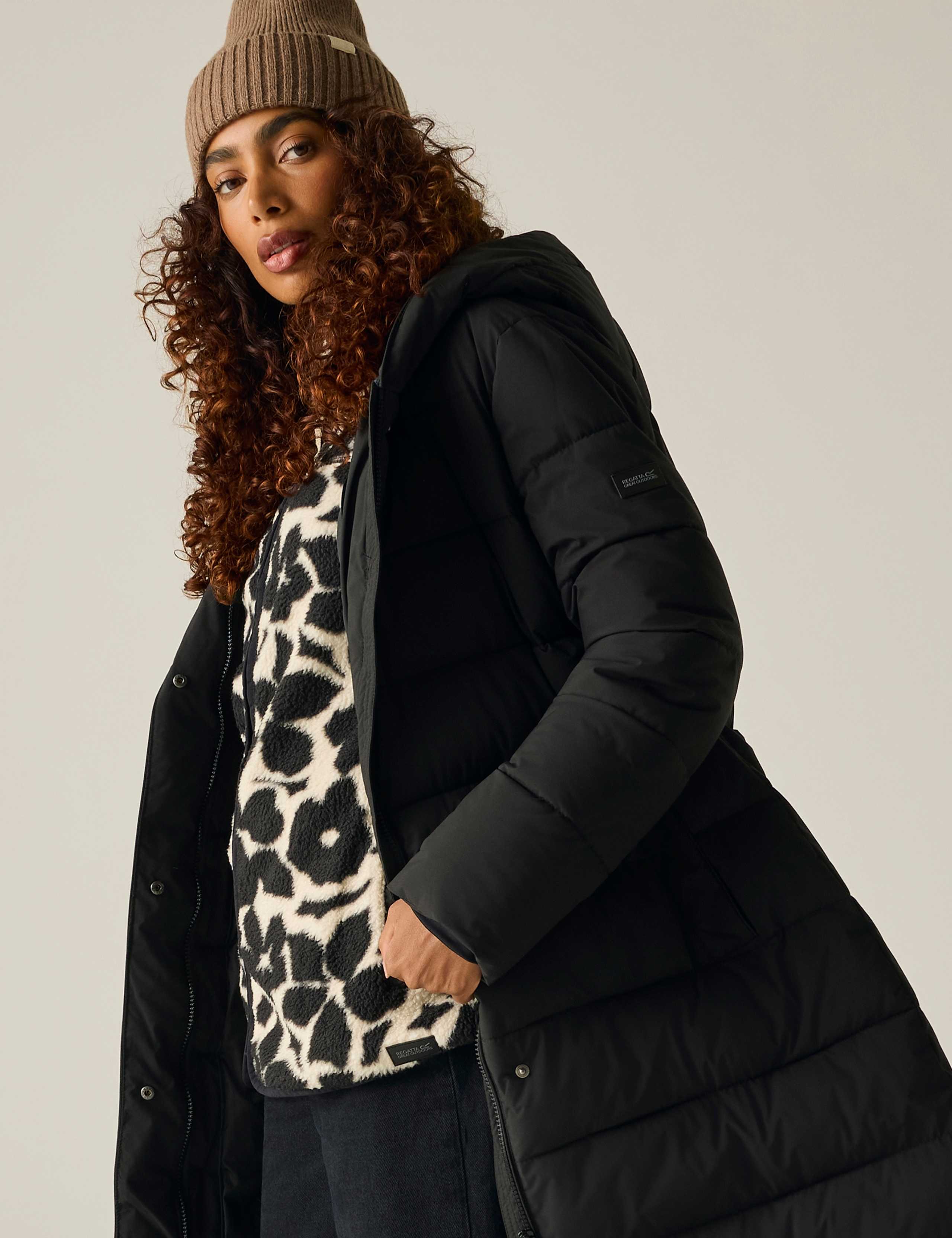 Nehiala Hooded Padded Longline Jacket 7 of 7